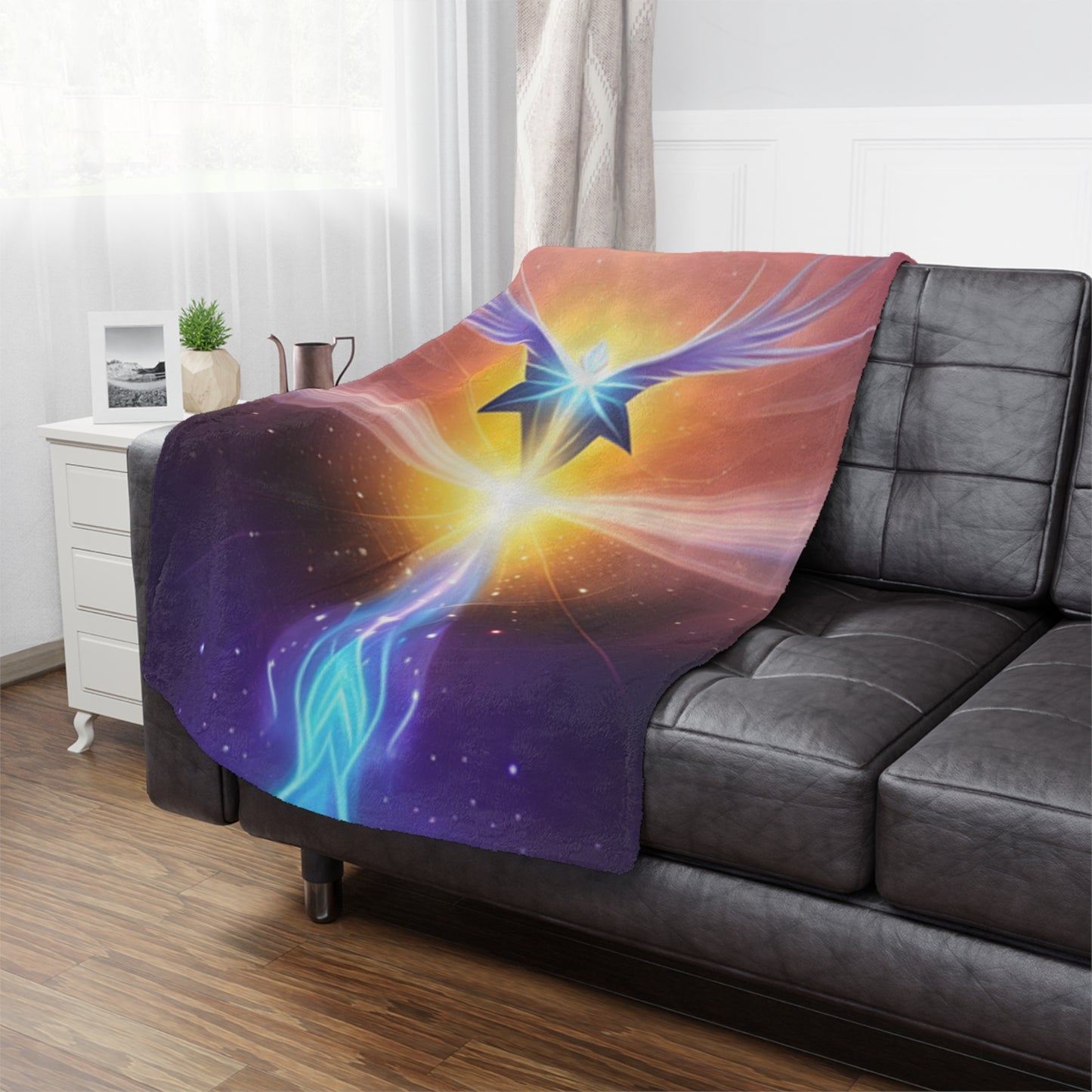 Rising Phoenix Microfiber Blanket