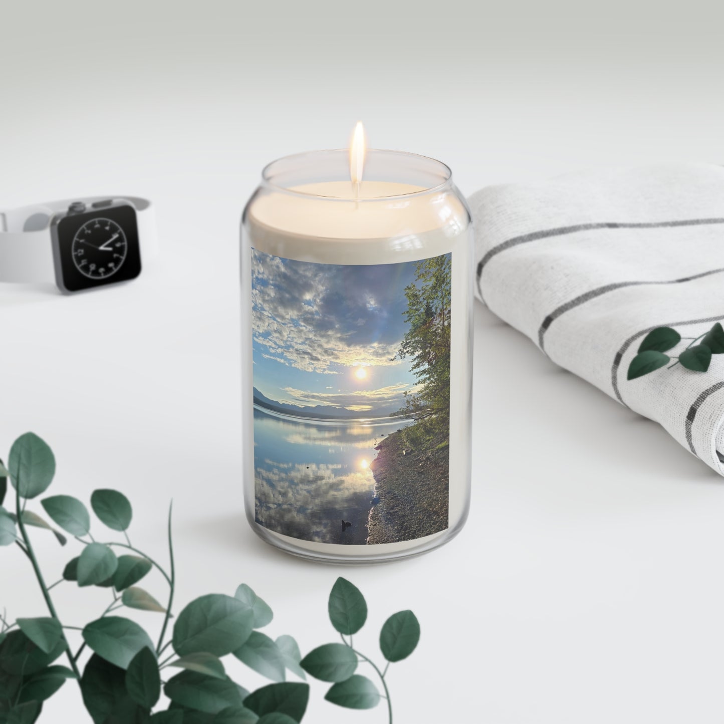 Serene Sunset Scented Candle - 13.75oz Relaxation Gift for Nature Lovers