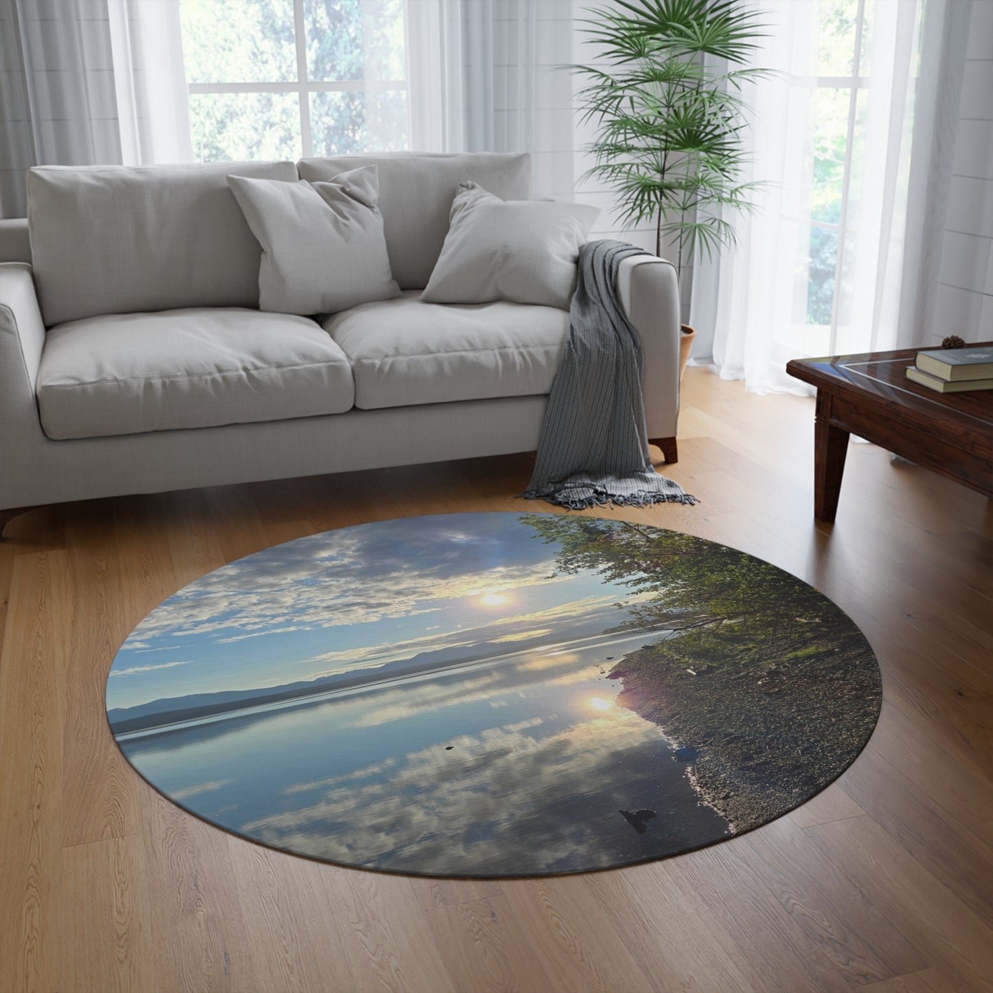 Takla Landing Round Rug