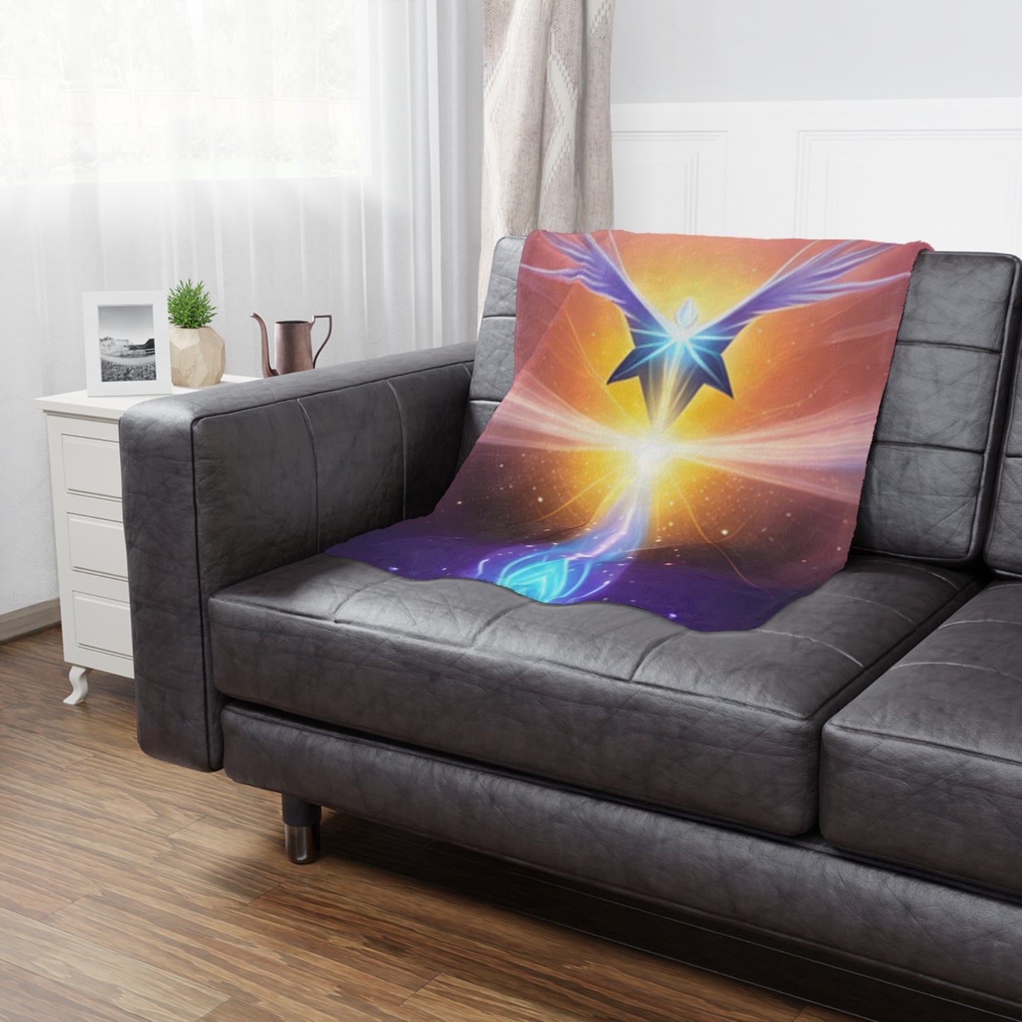 Rising Phoenix Microfiber Blanket
