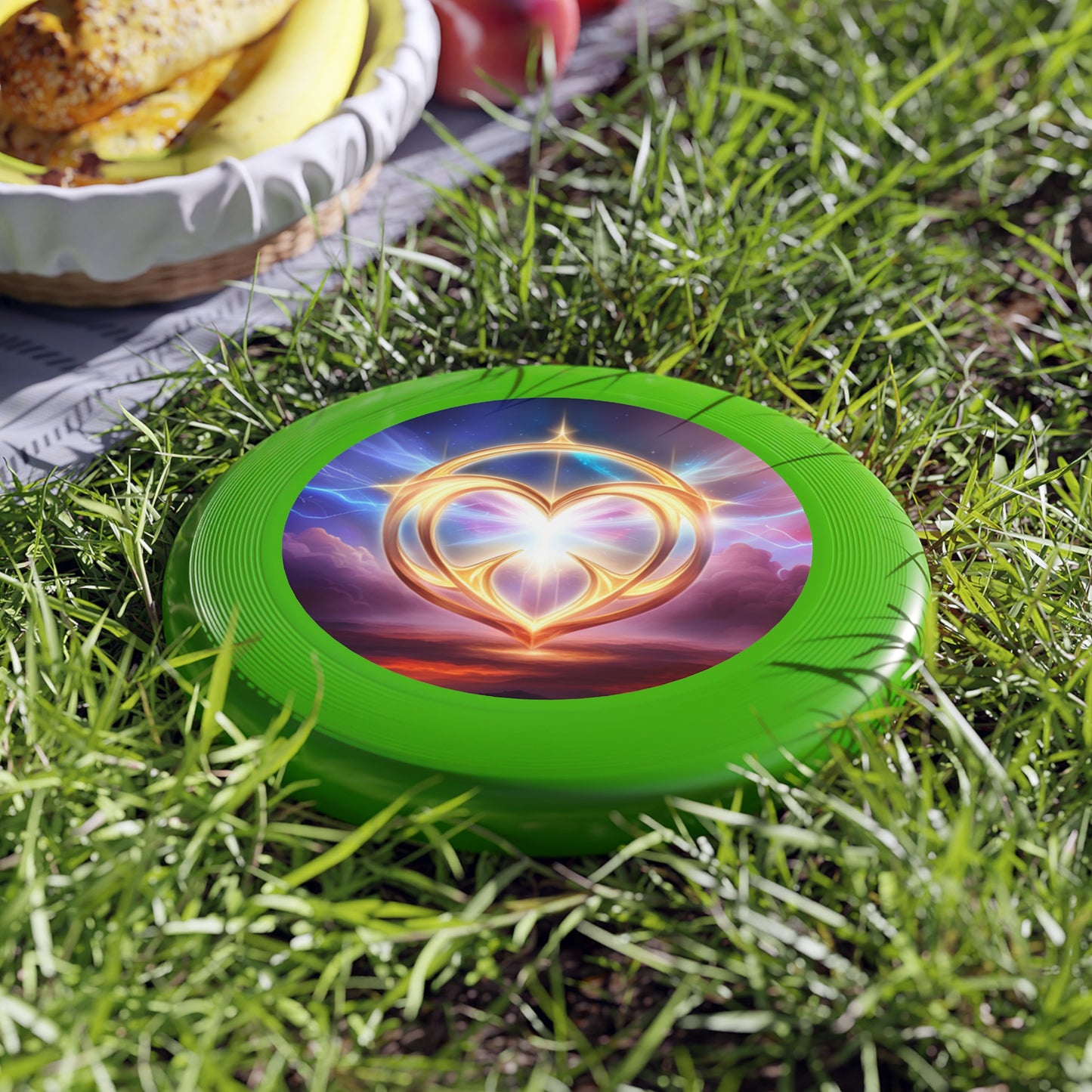 Ying Yang Wham-O Frisbee