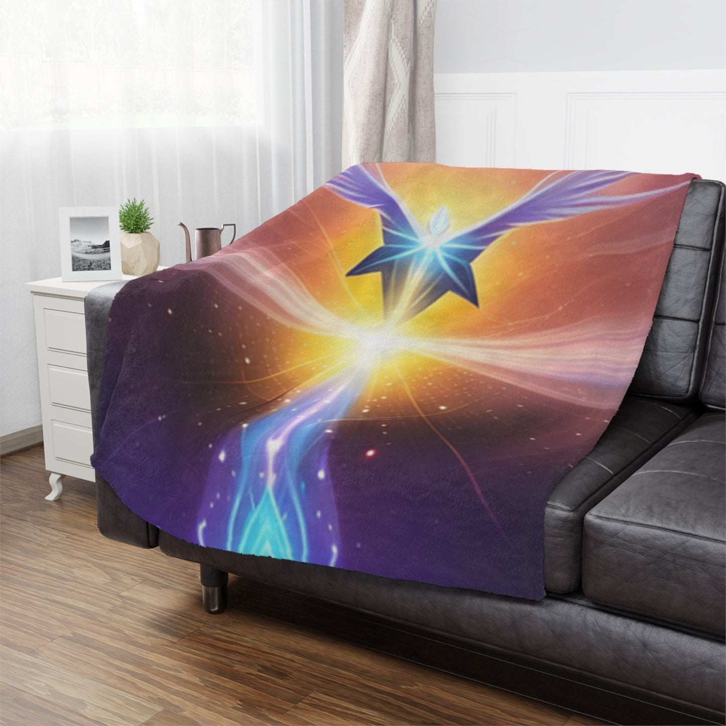 Rising Phoenix Microfiber Blanket