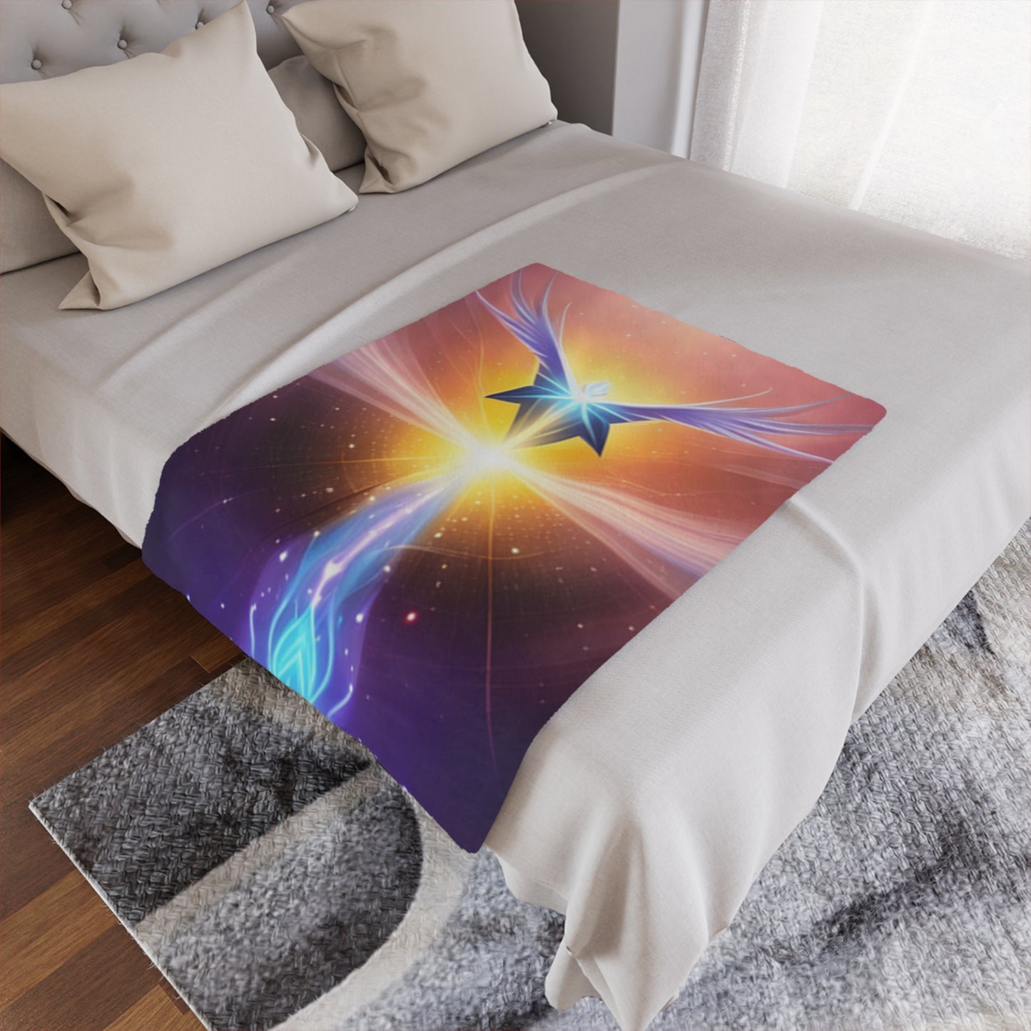 Rising Phoenix Microfiber Blanket
