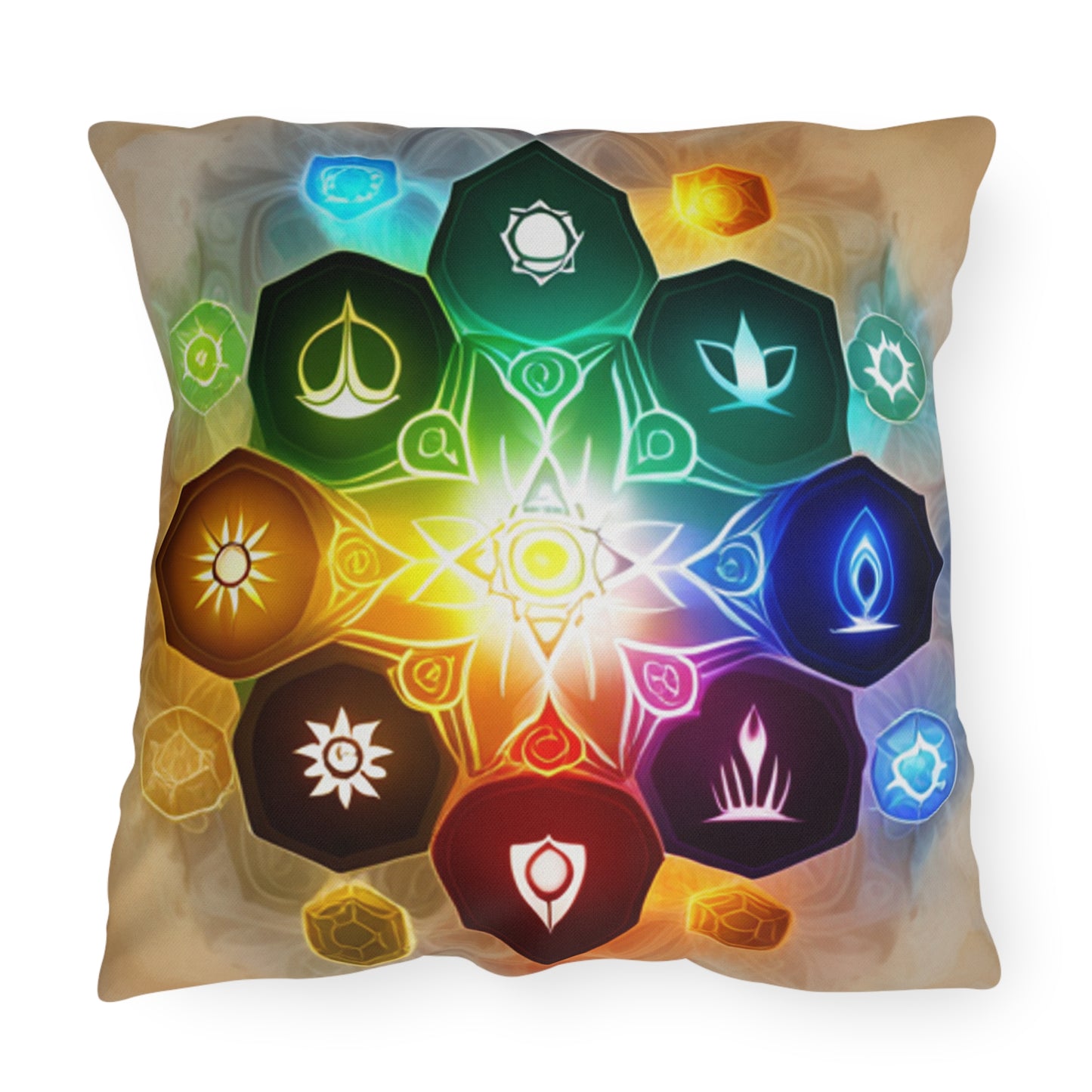 Chakra Outdoor Pillows