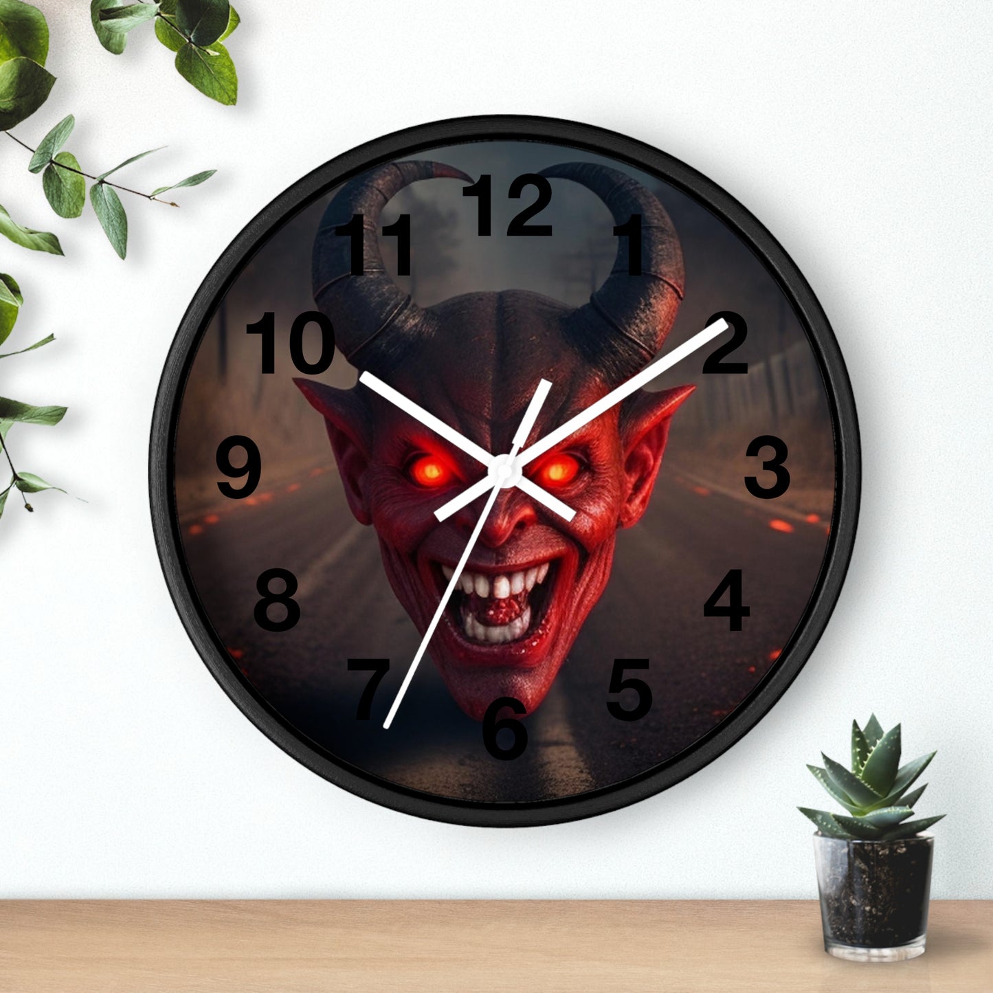 Halloween Wall Clock