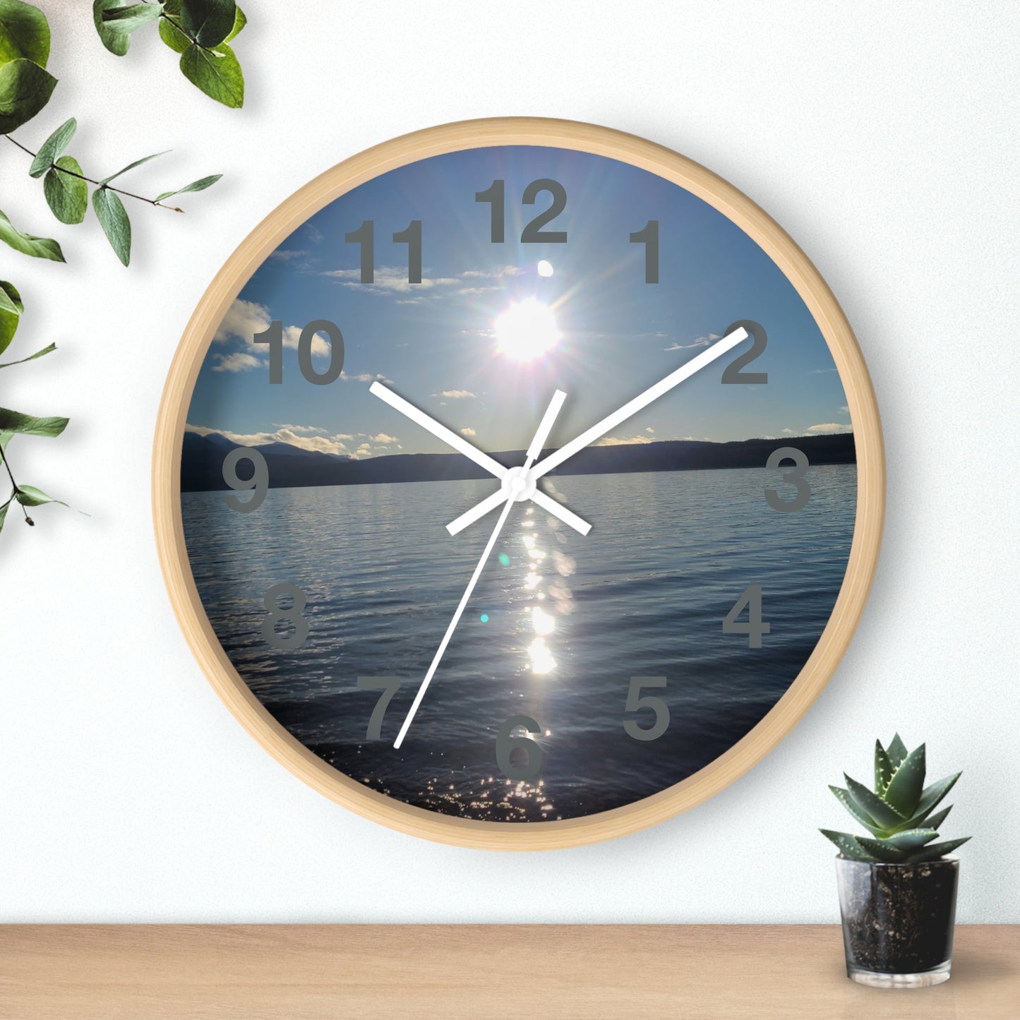 Takla Lake Wall Clock