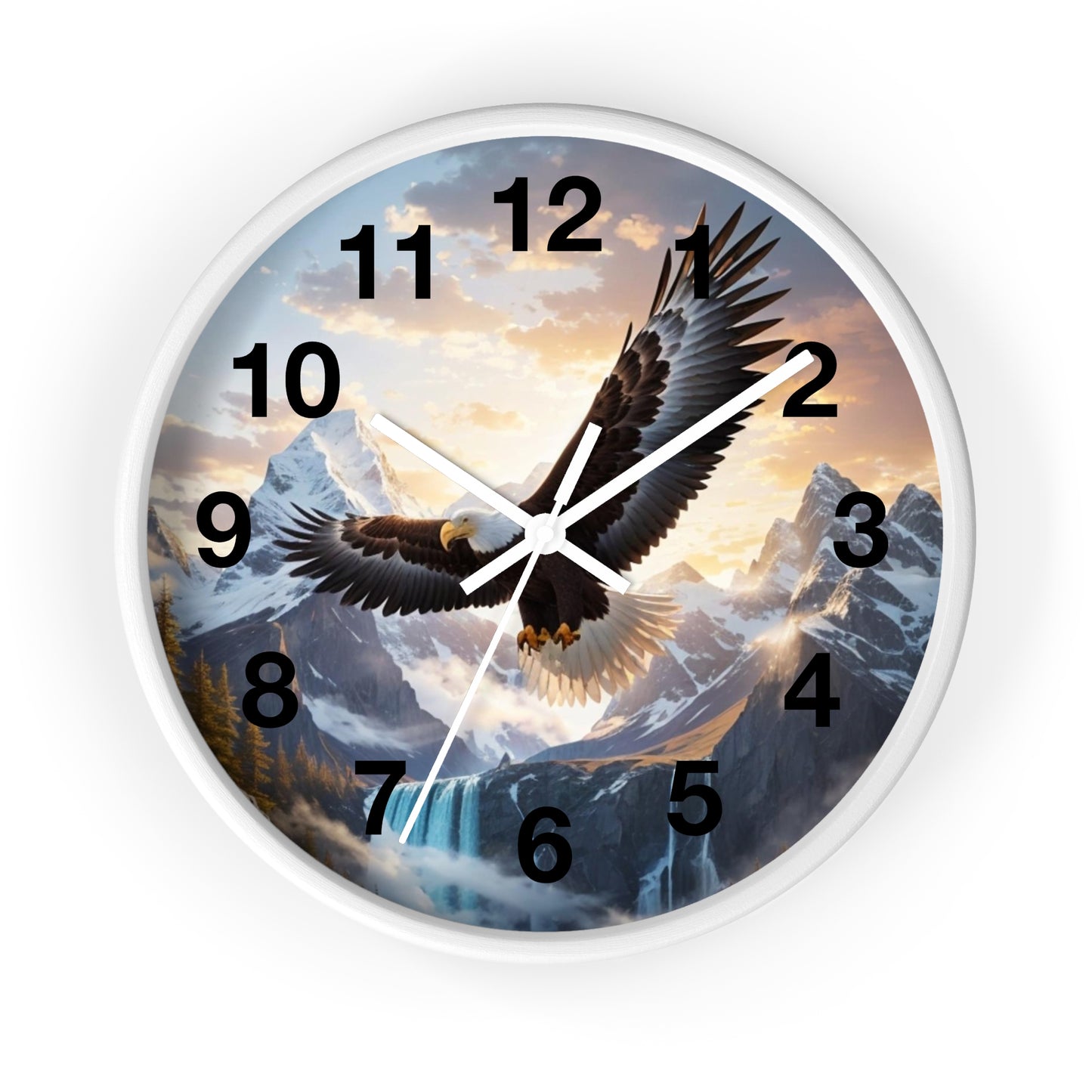 Bald Eagle Wall Clock