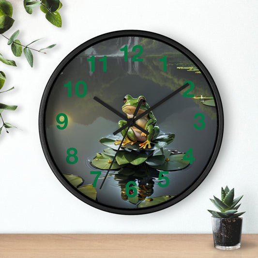 Frog Wall Clock