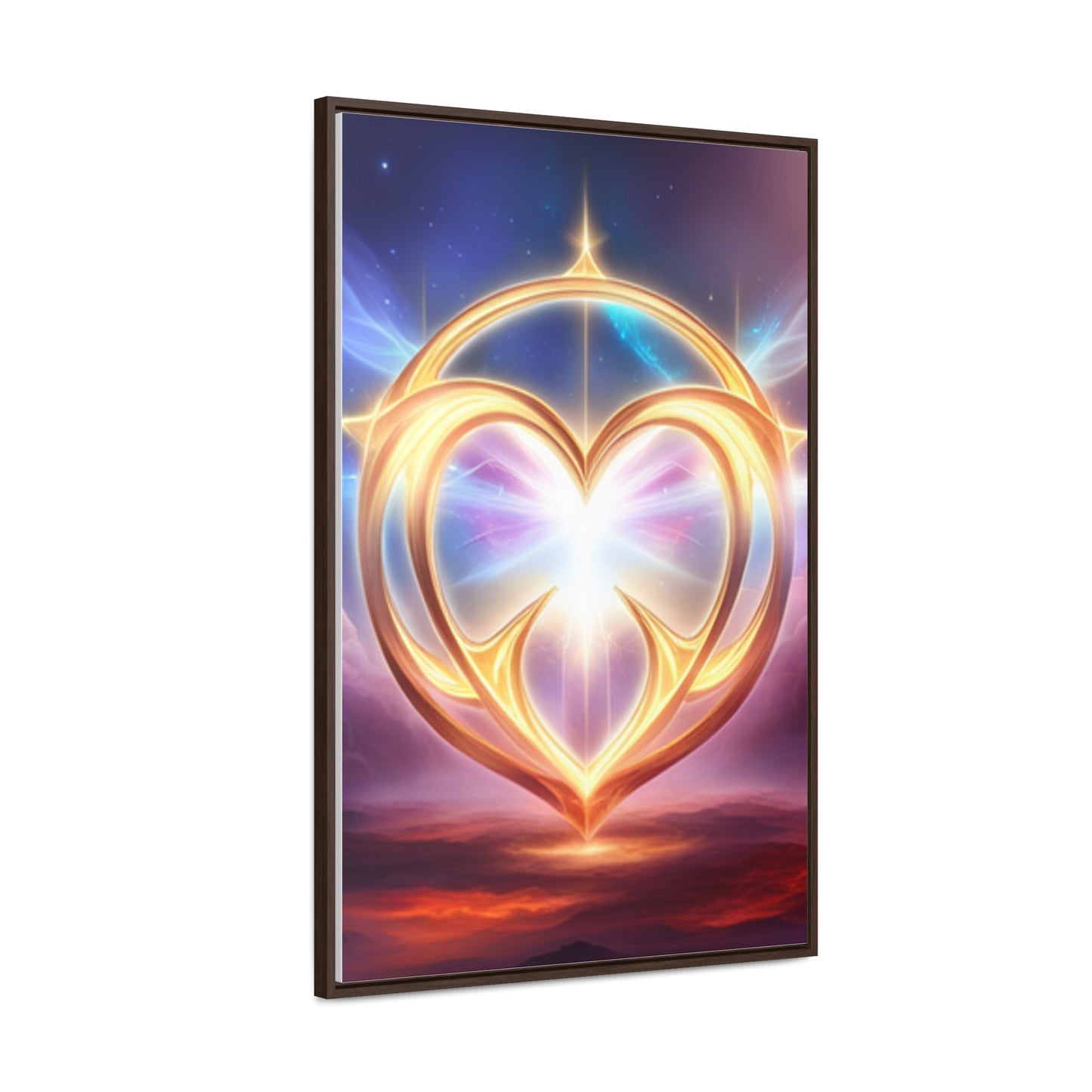 Ying Yang Gallery Canvas Wraps, Vertical Frame