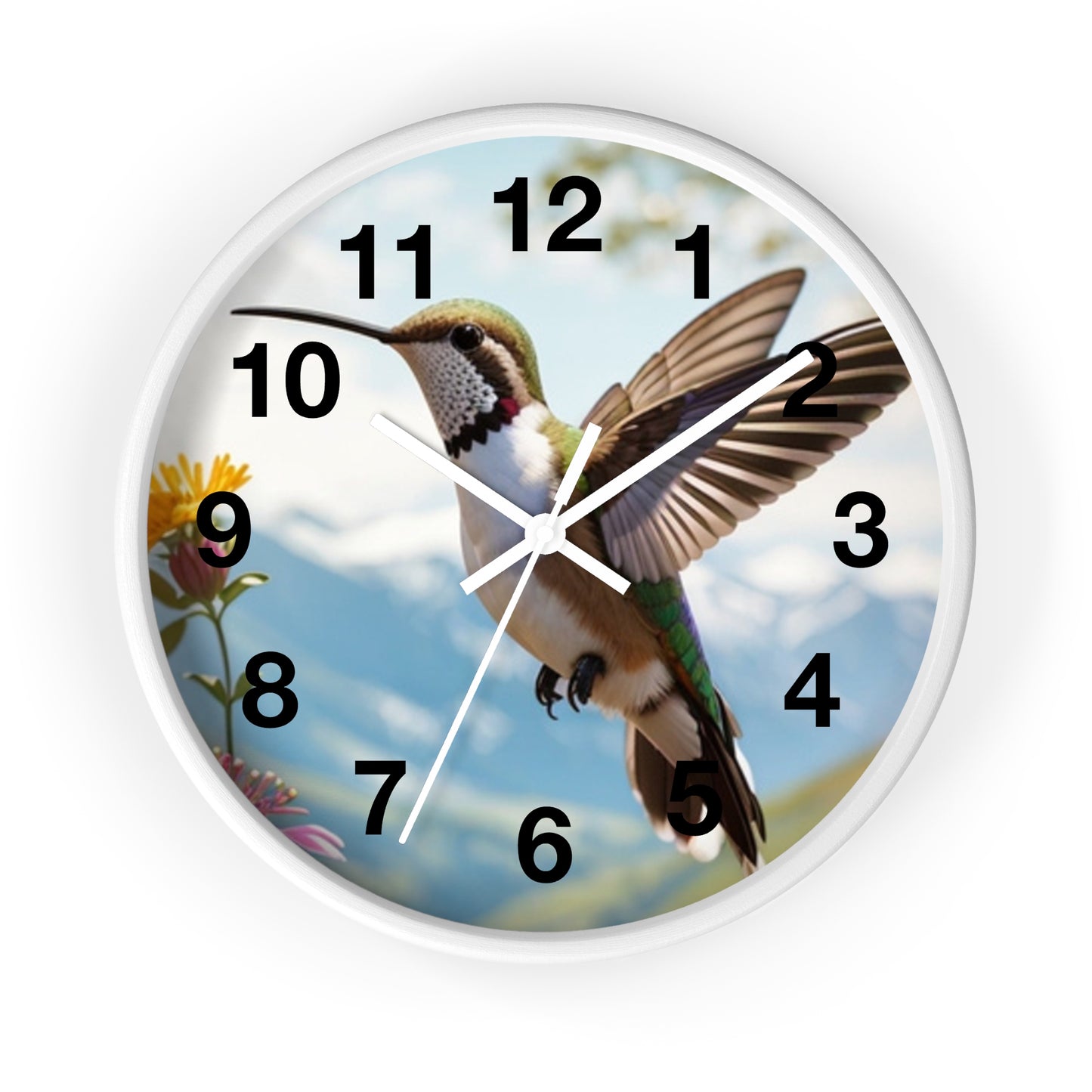 Hummingbird Wall Clock