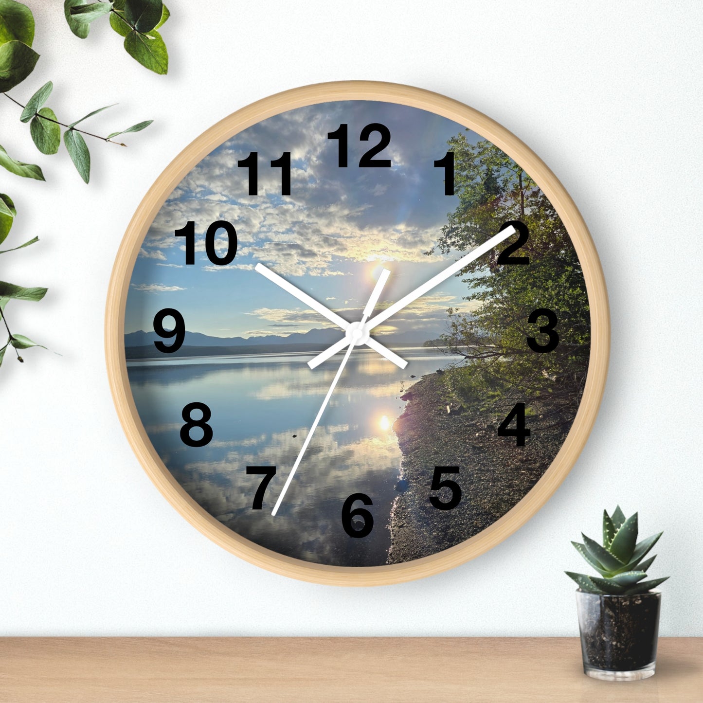 Takla Lake Wall Clock