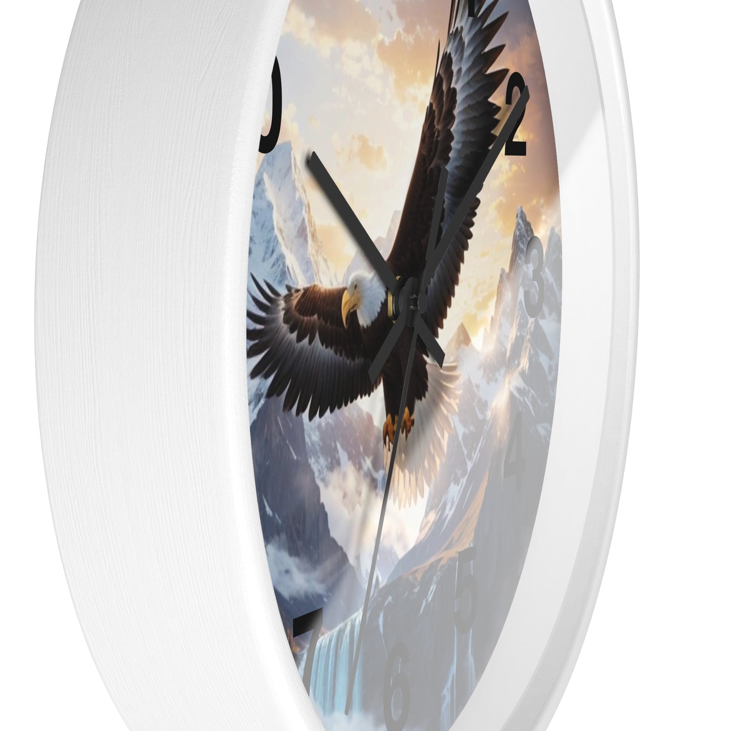 Bald Eagle Wall Clock