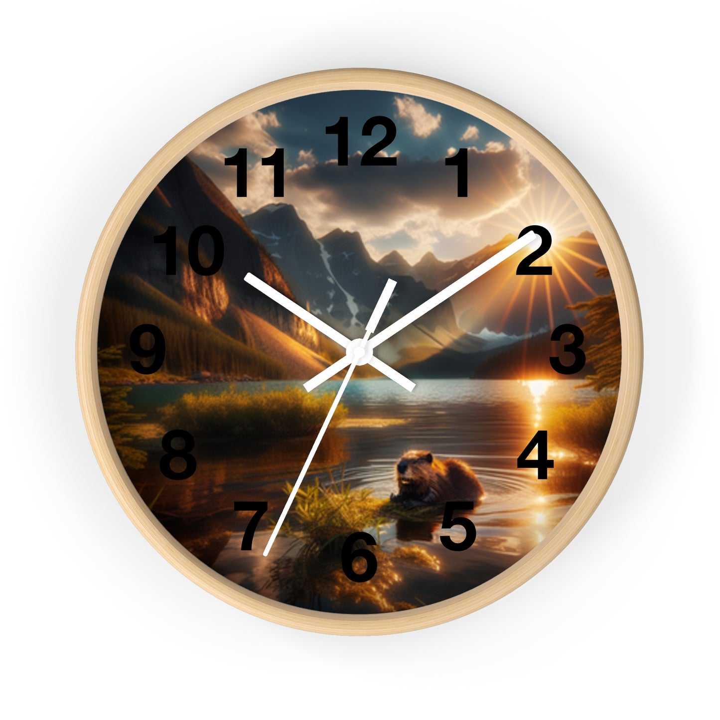 Beaver Wall Clock