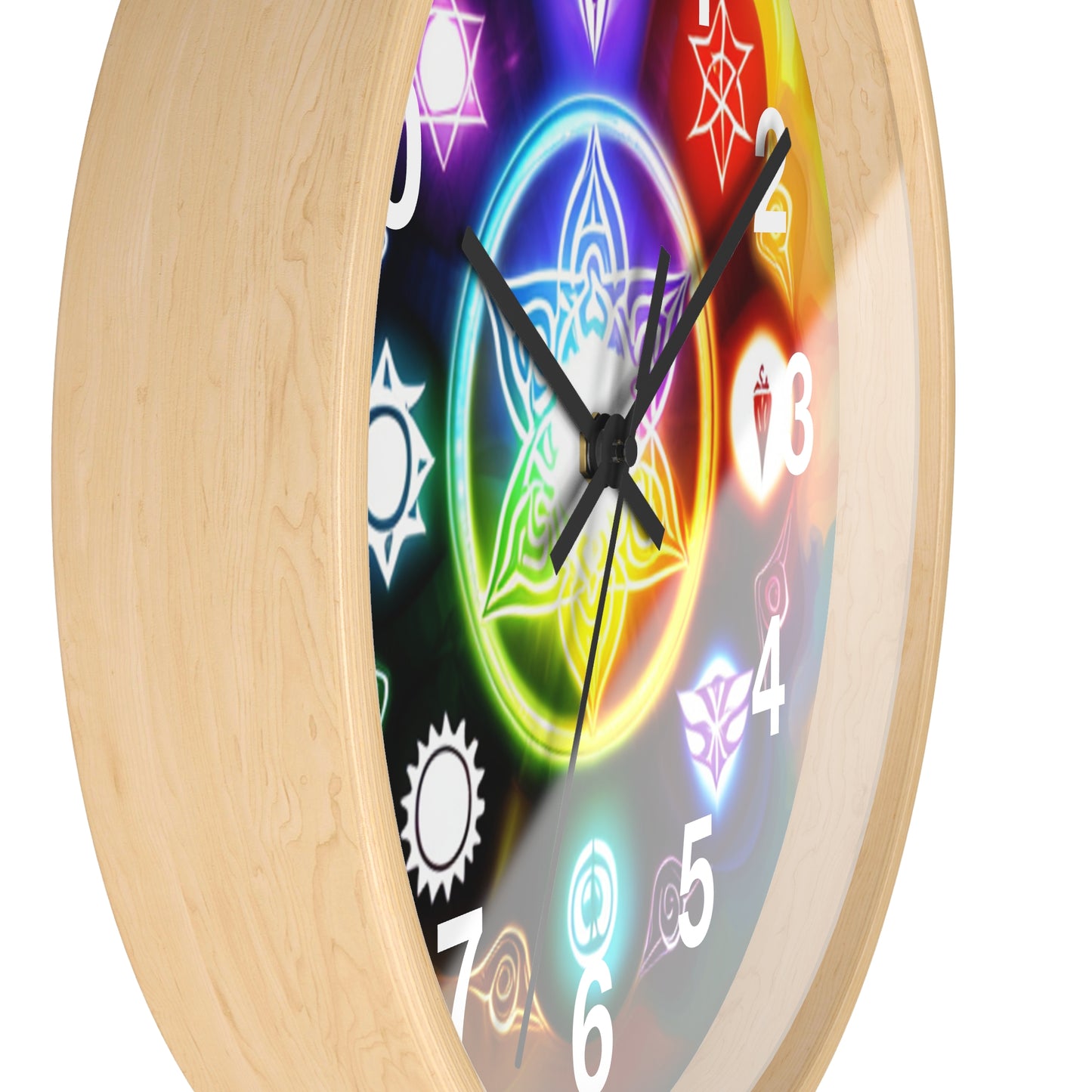 Chakra Wall Clock