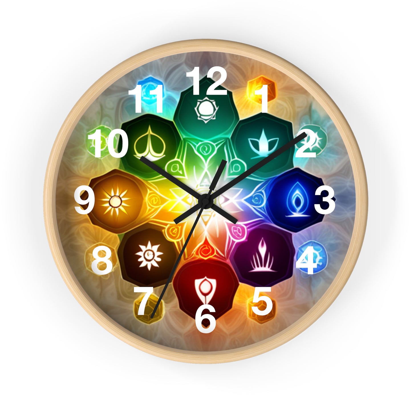 Chakra Wall Clock