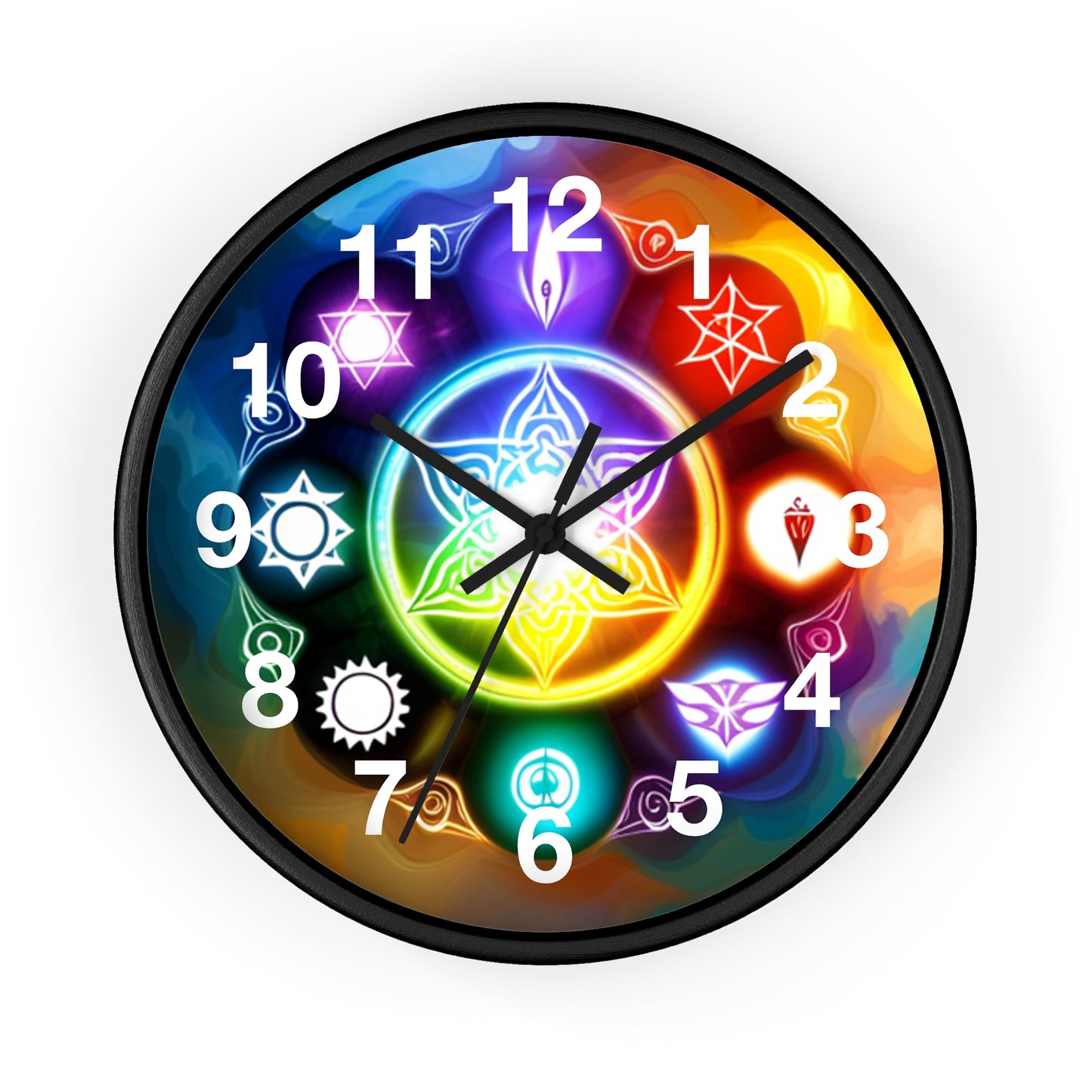 Chakra Wall Clock