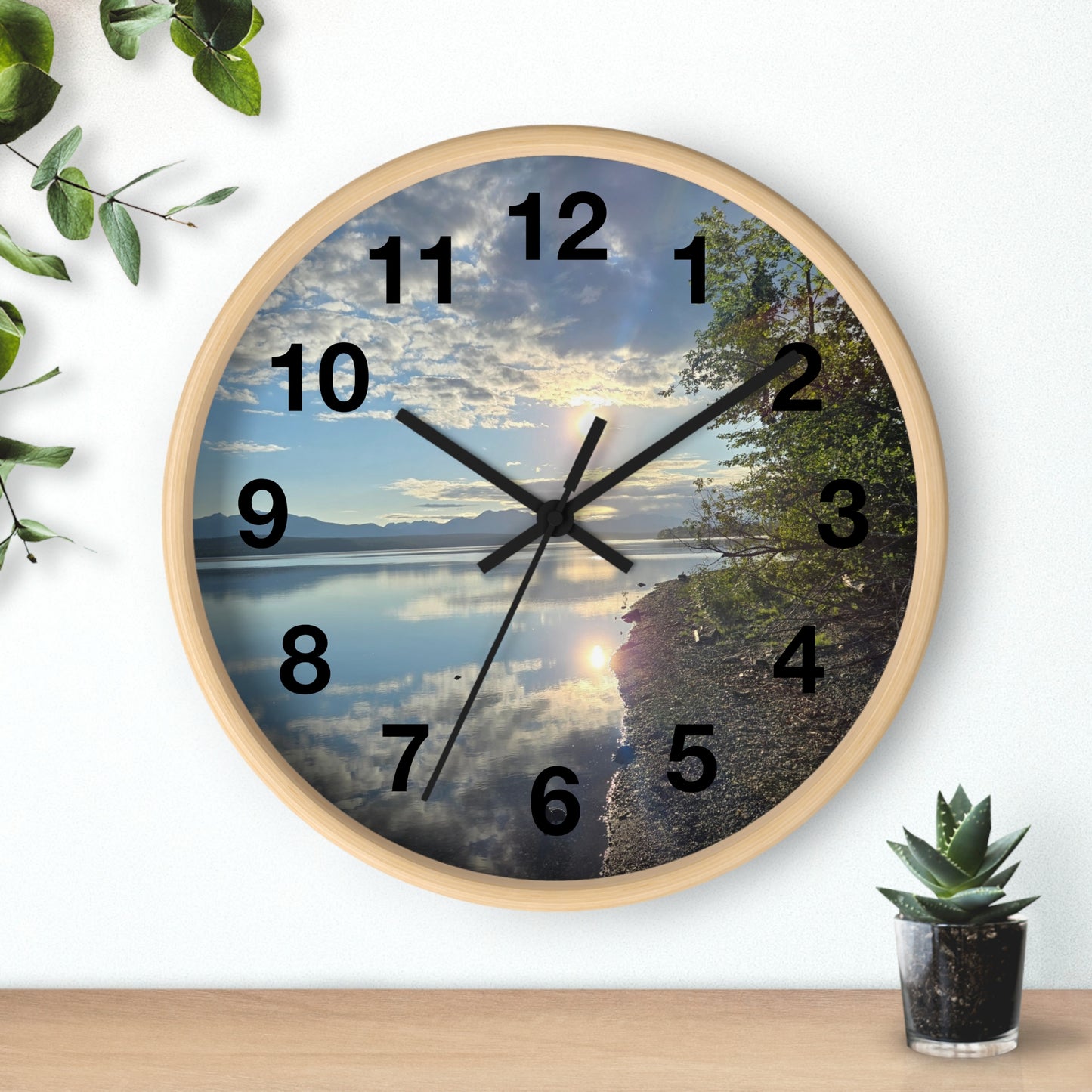 Takla Lake Wall Clock