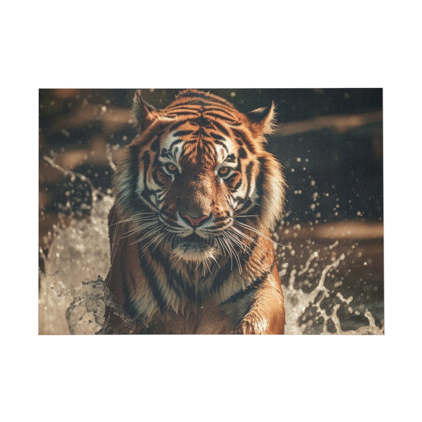 Beautiful Tiger Puzzle (96, 500, 1000-Piece)