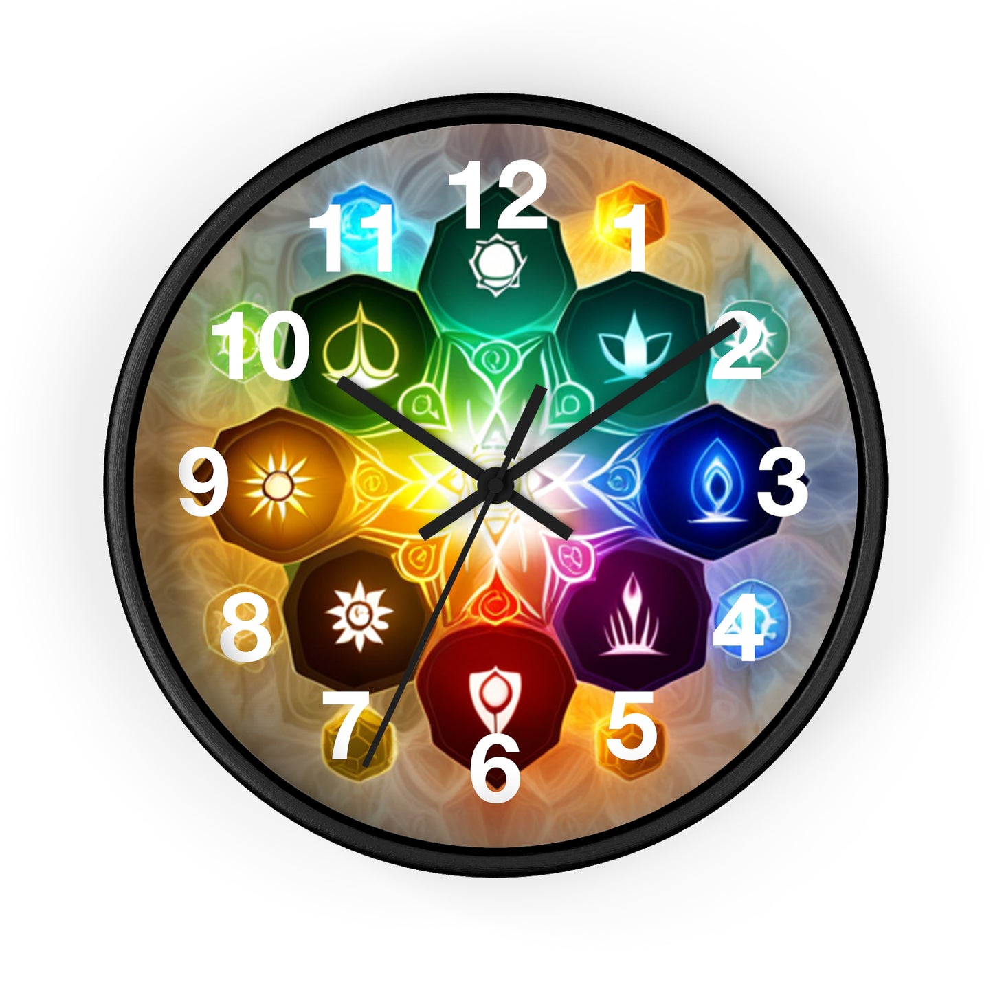 Chakra Wall Clock