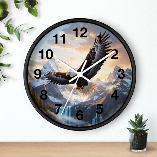 Bald Eagle Wall Clock