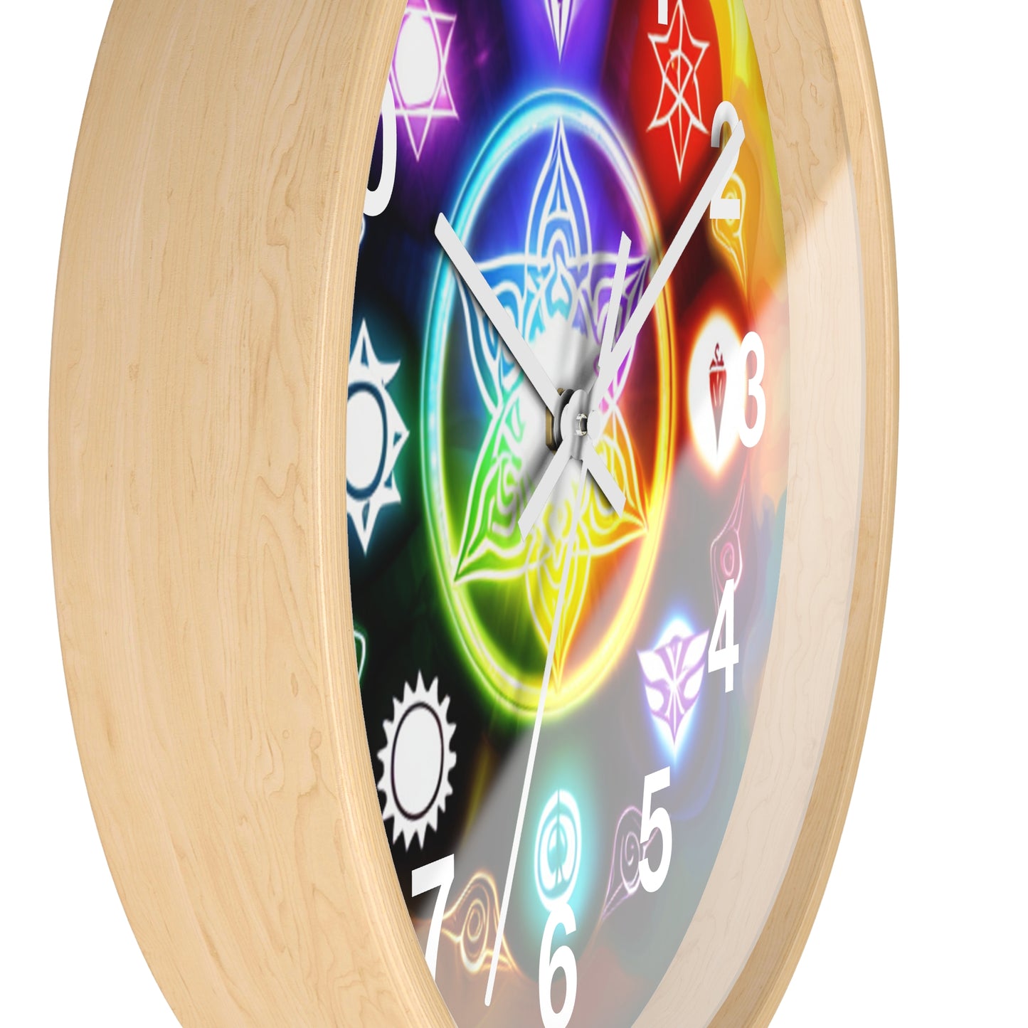 Chakra Wall Clock