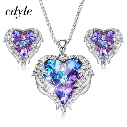 Heart Crystal Necklace