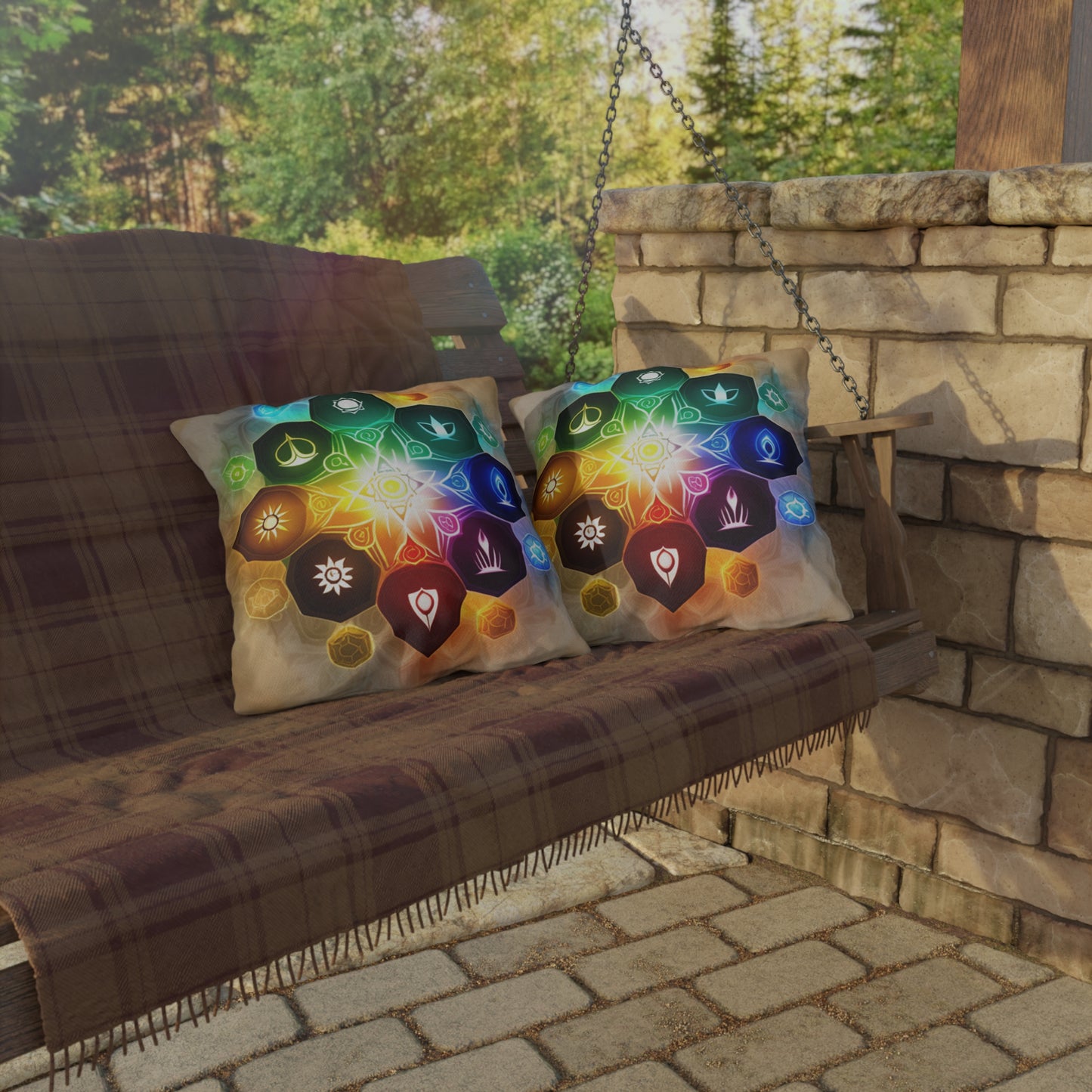 Chakra Outdoor Pillows