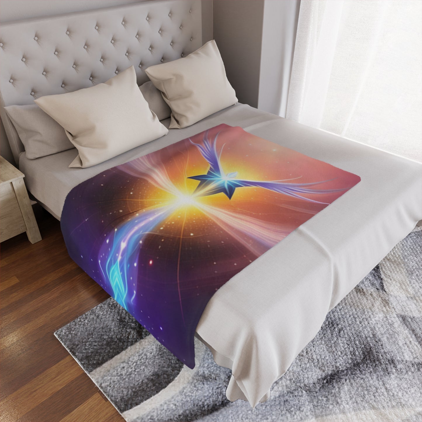 Rising Phoenix Microfiber Blanket