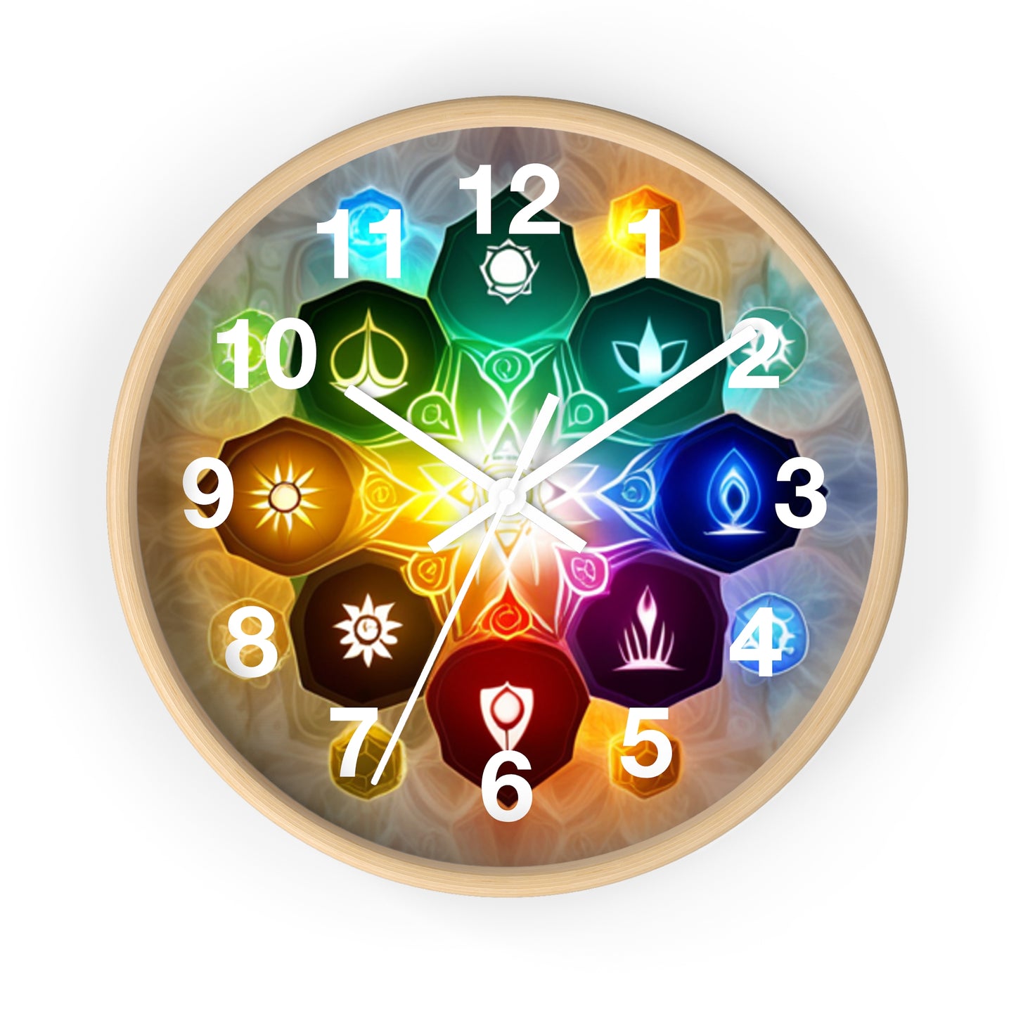 Chakra Wall Clock