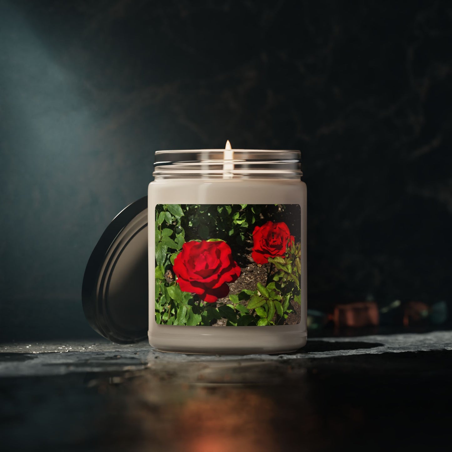 Roses Scented Soy Candle, 9oz