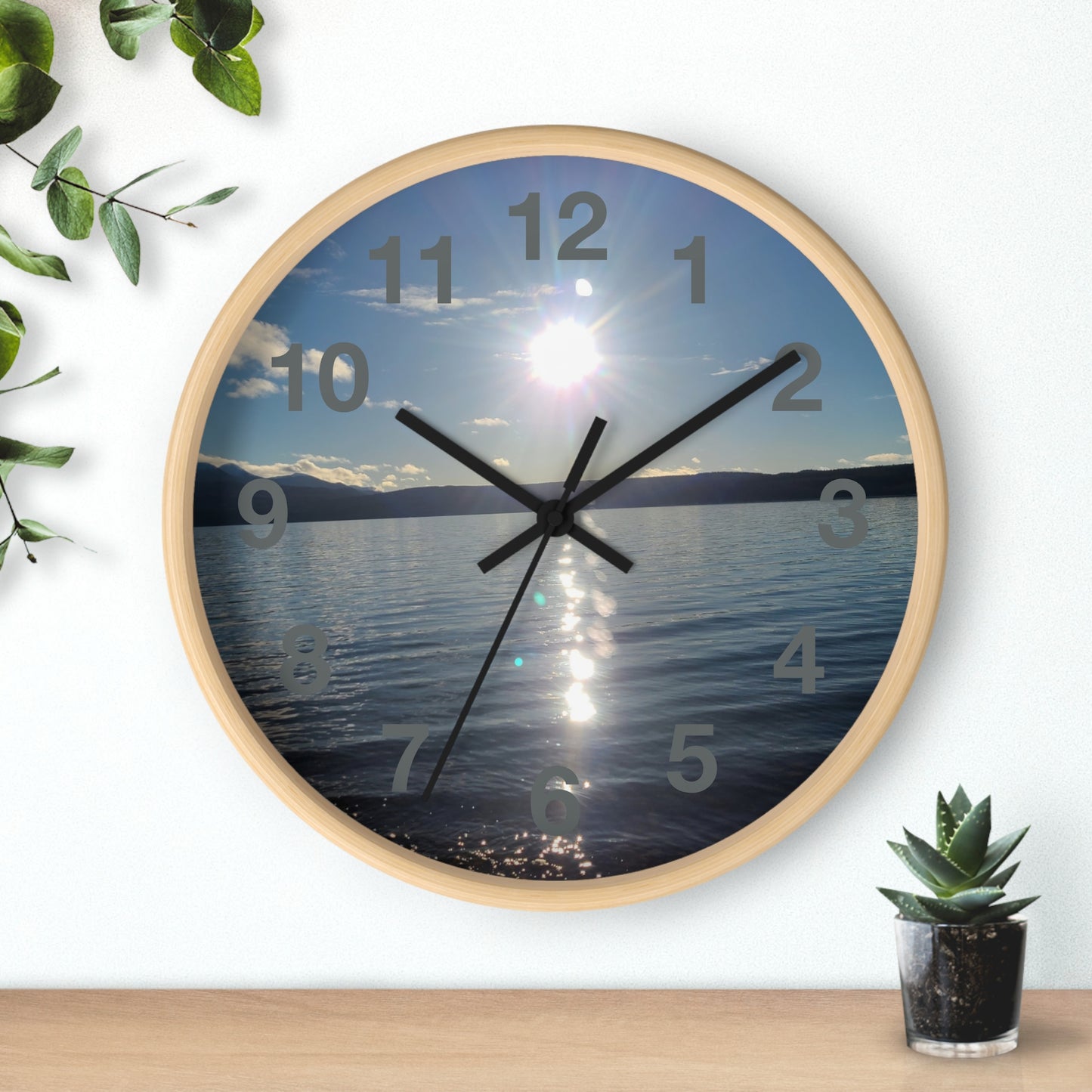 Takla Lake Wall Clock