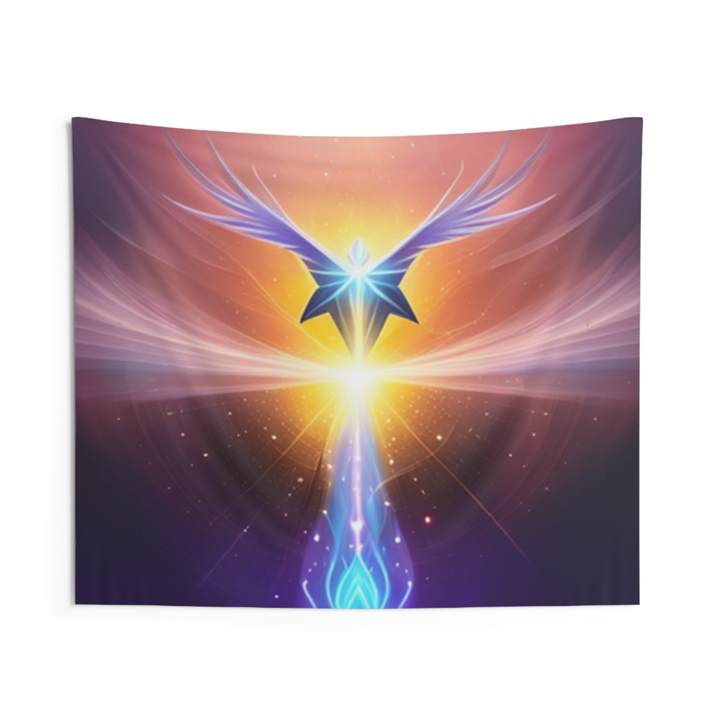 Rising Phoenix Indoor Wall Tapestries