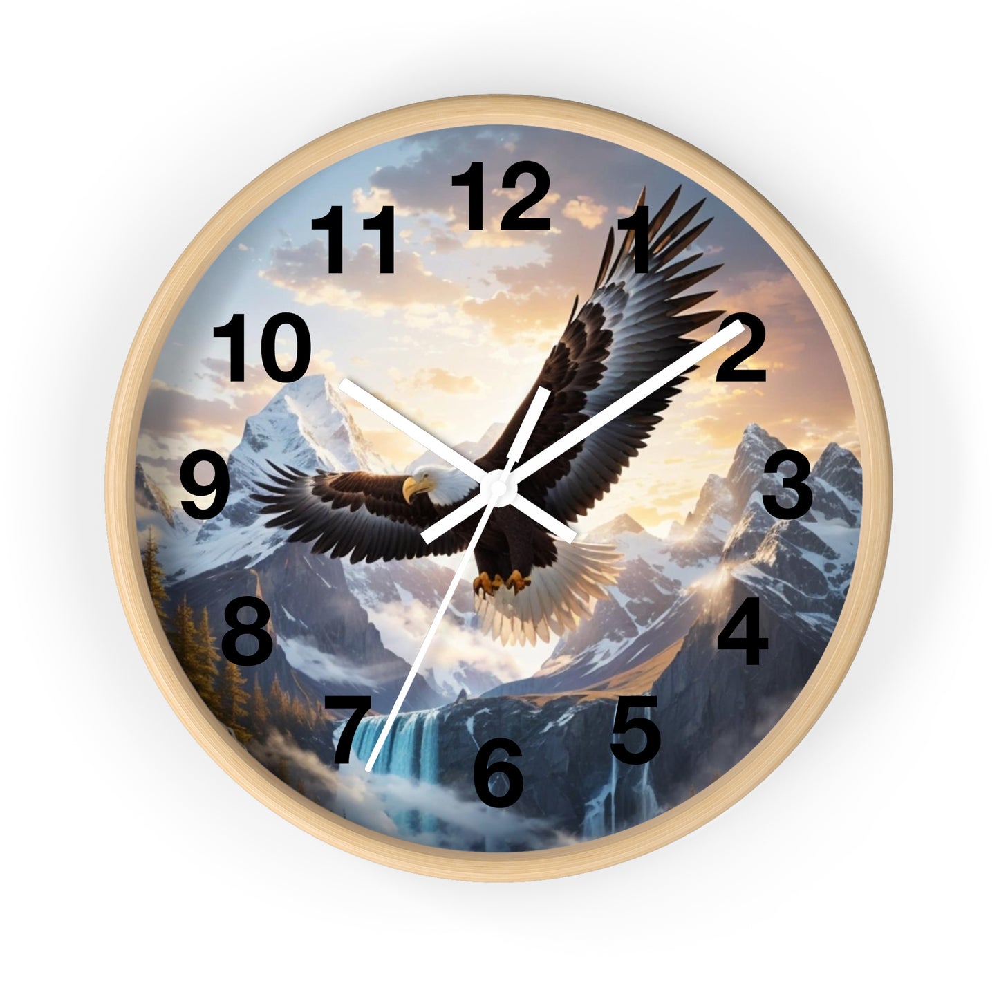 Bald Eagle Wall Clock