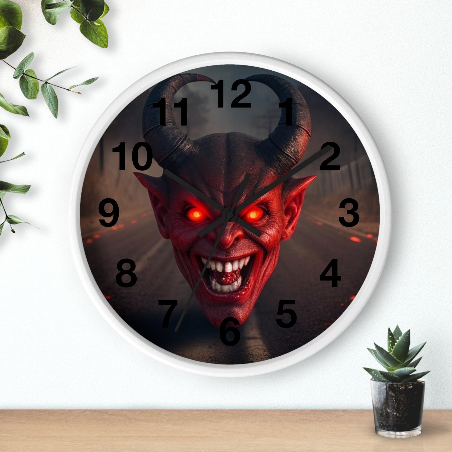 Halloween Wall Clock