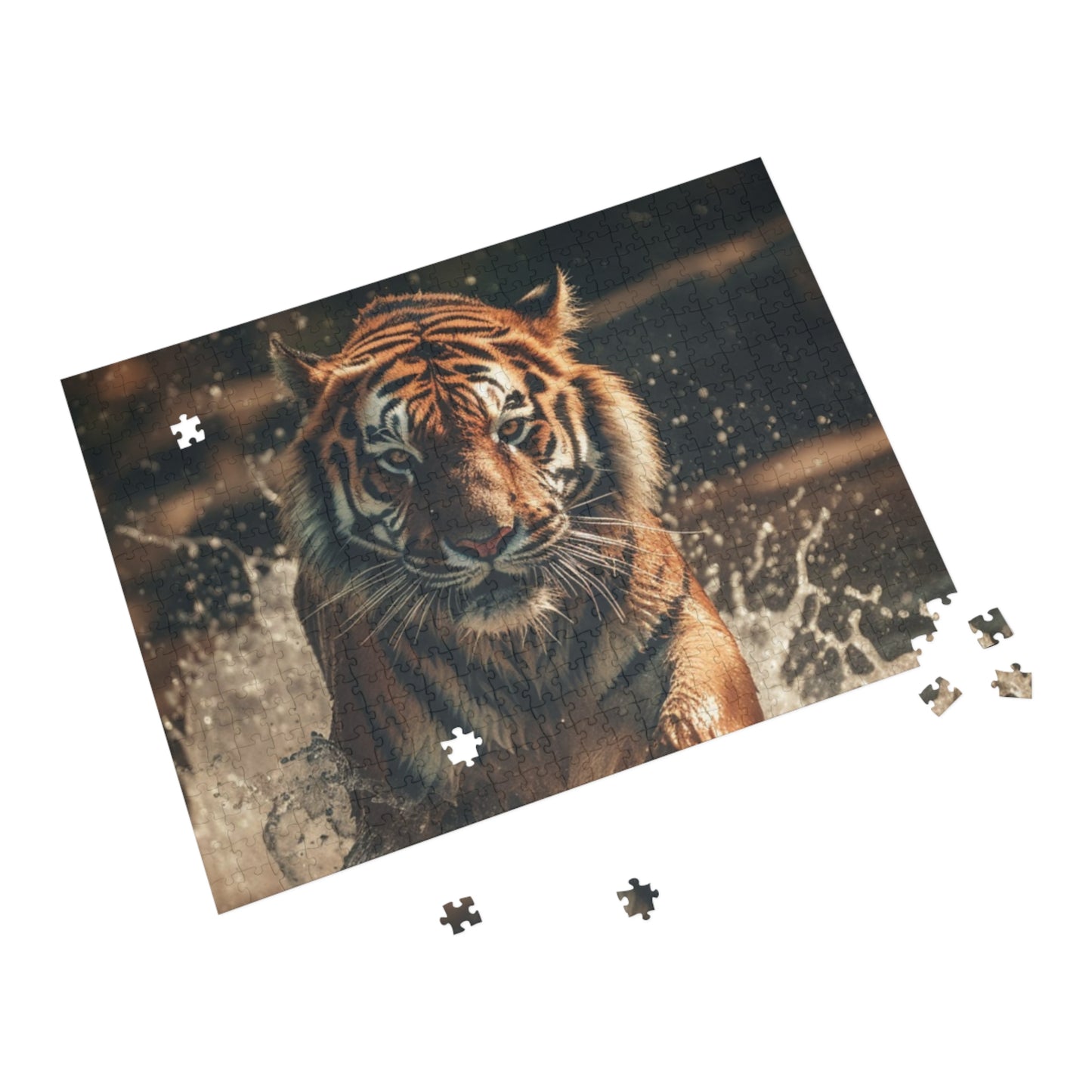 Beautiful Tiger Puzzle (96, 500, 1000-Piece)