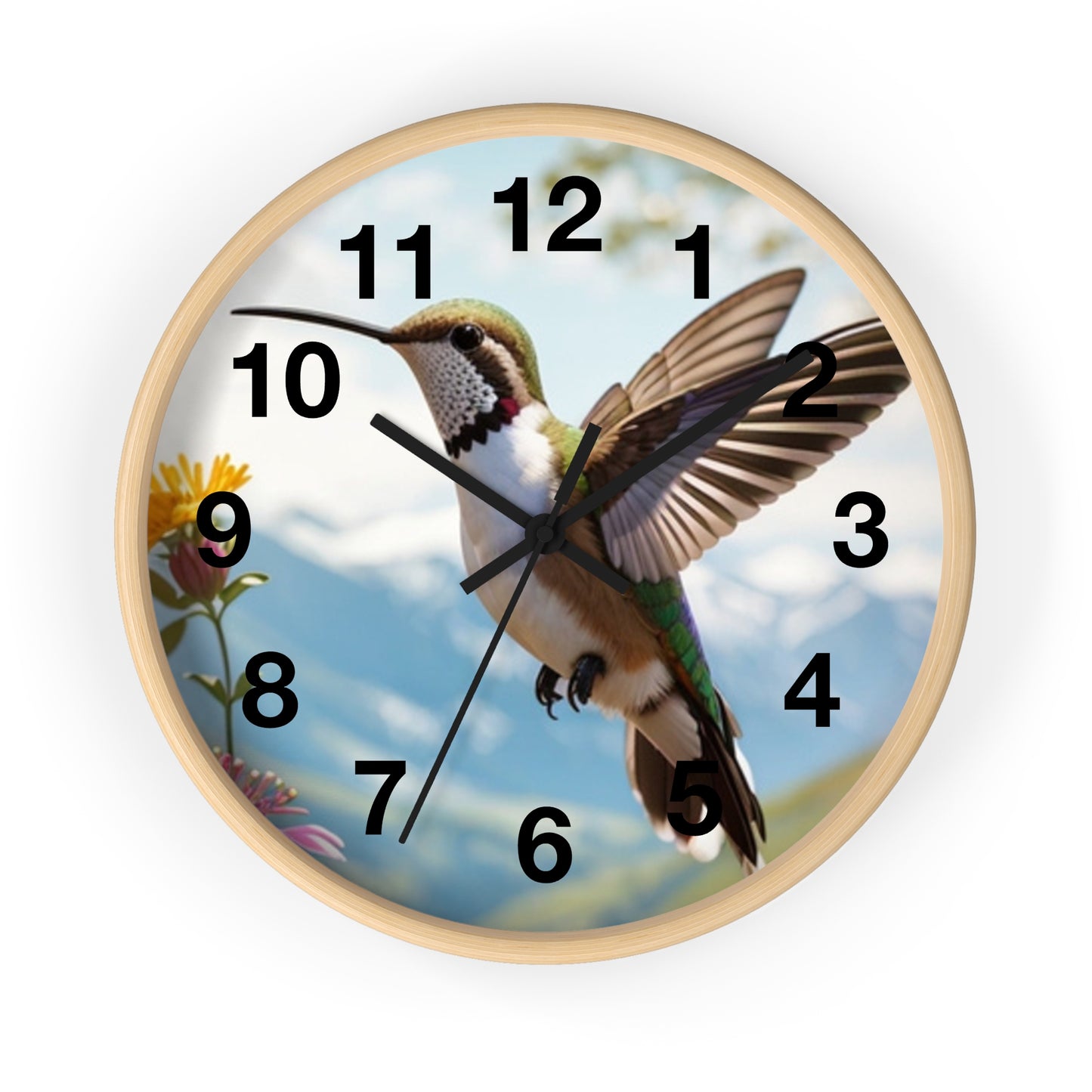 Hummingbird Wall Clock