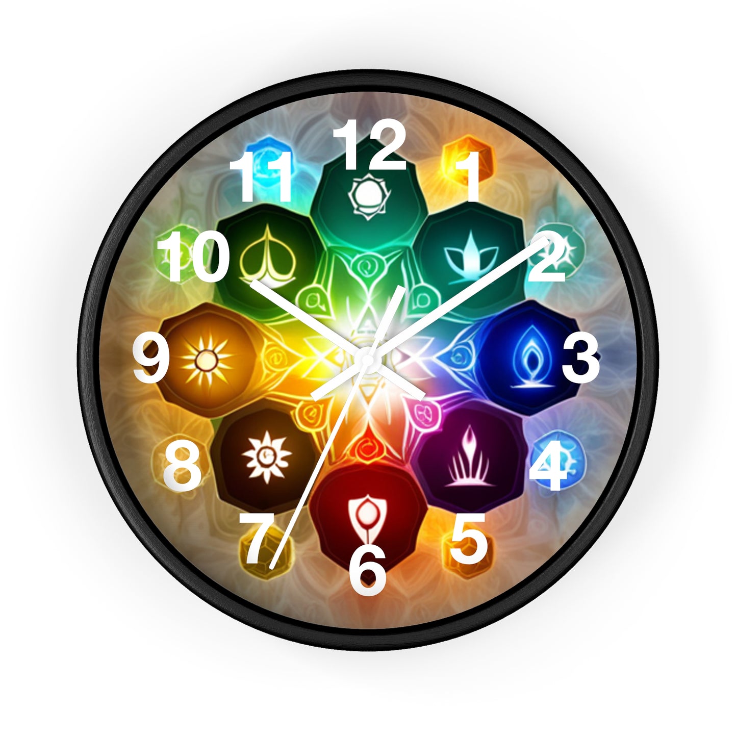 Chakra Wall Clock