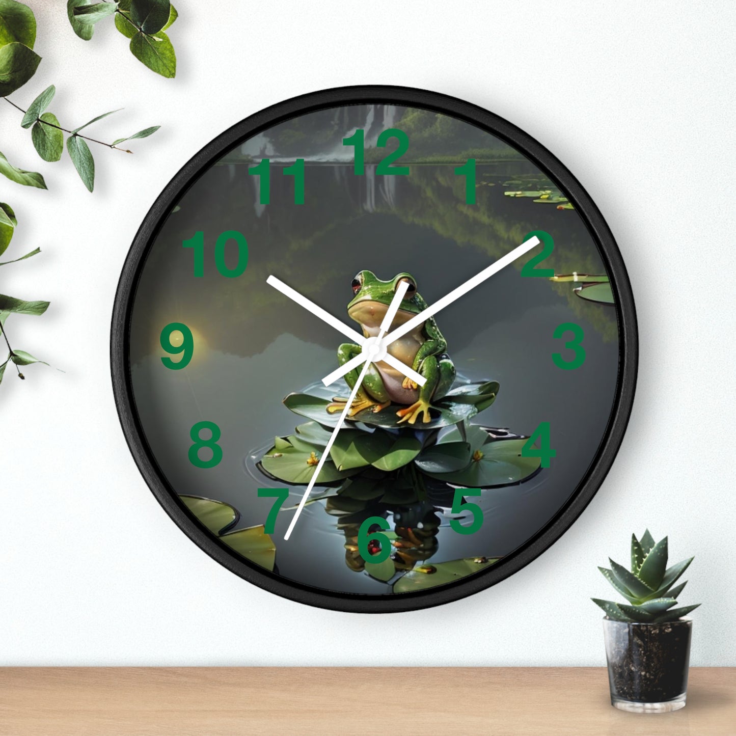 Frog Wall Clock