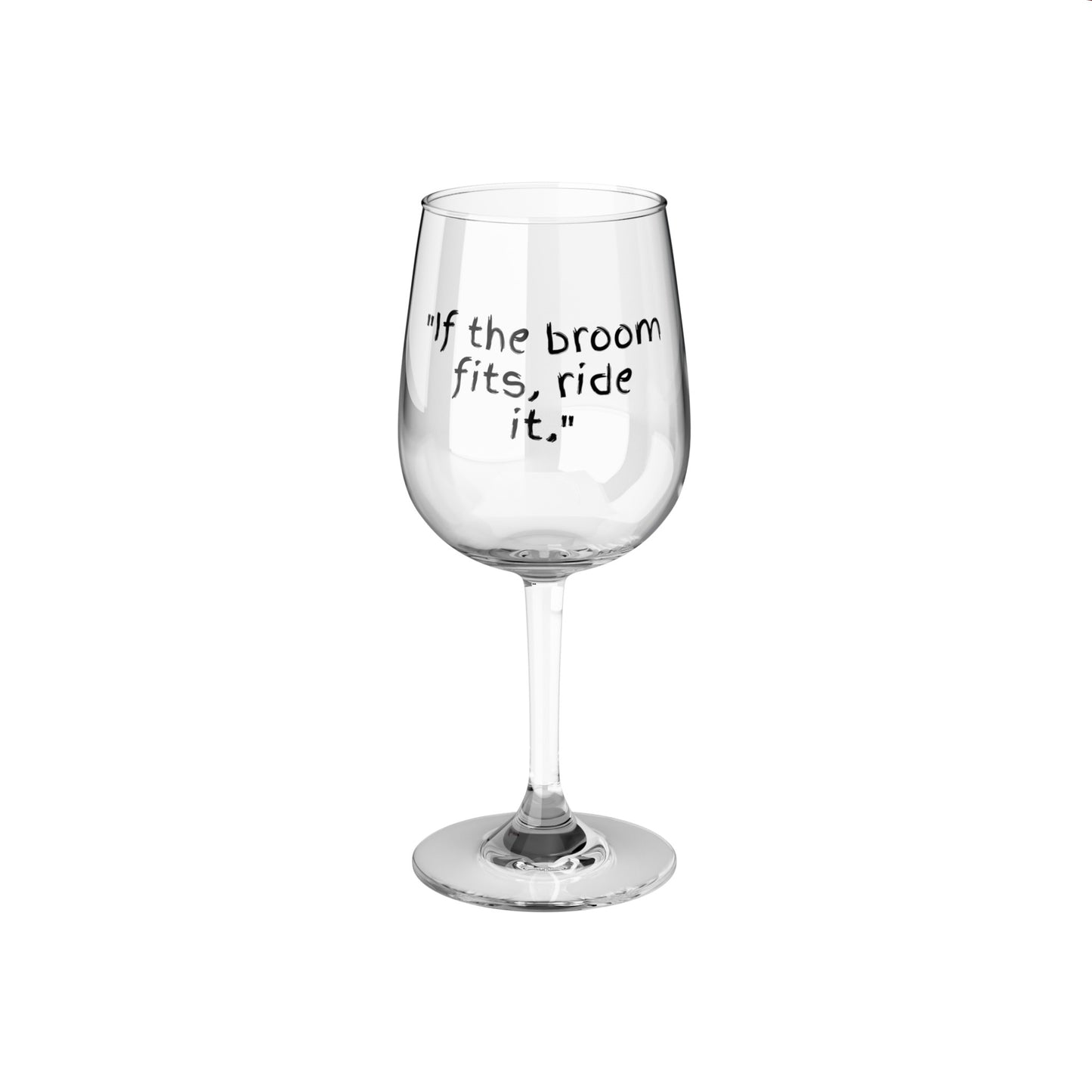 Broom Fits Wine Glass, 12oz