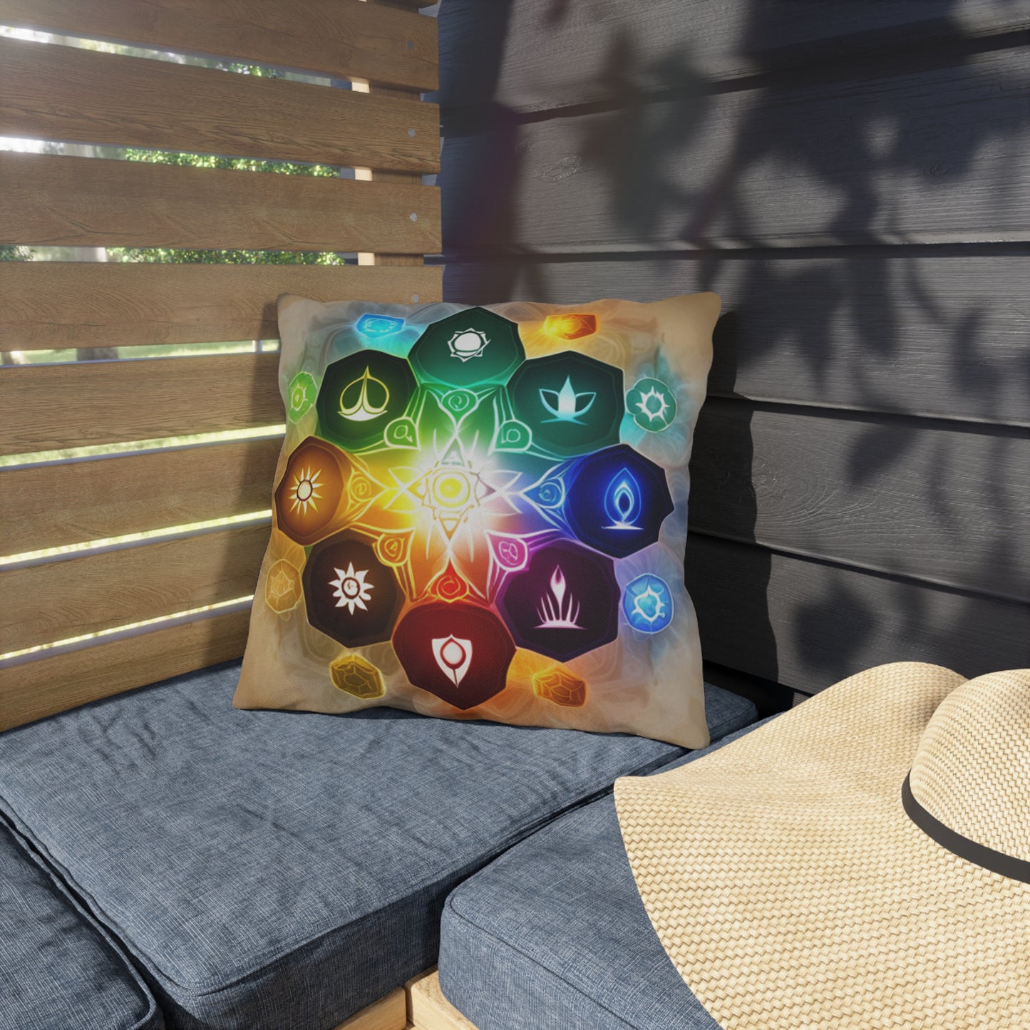 Chakra Outdoor Pillows