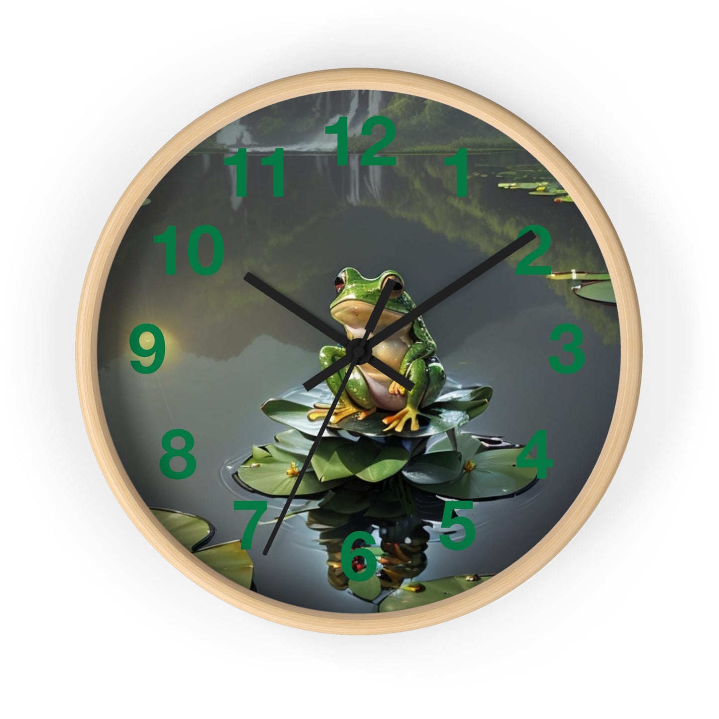 Frog Wall Clock