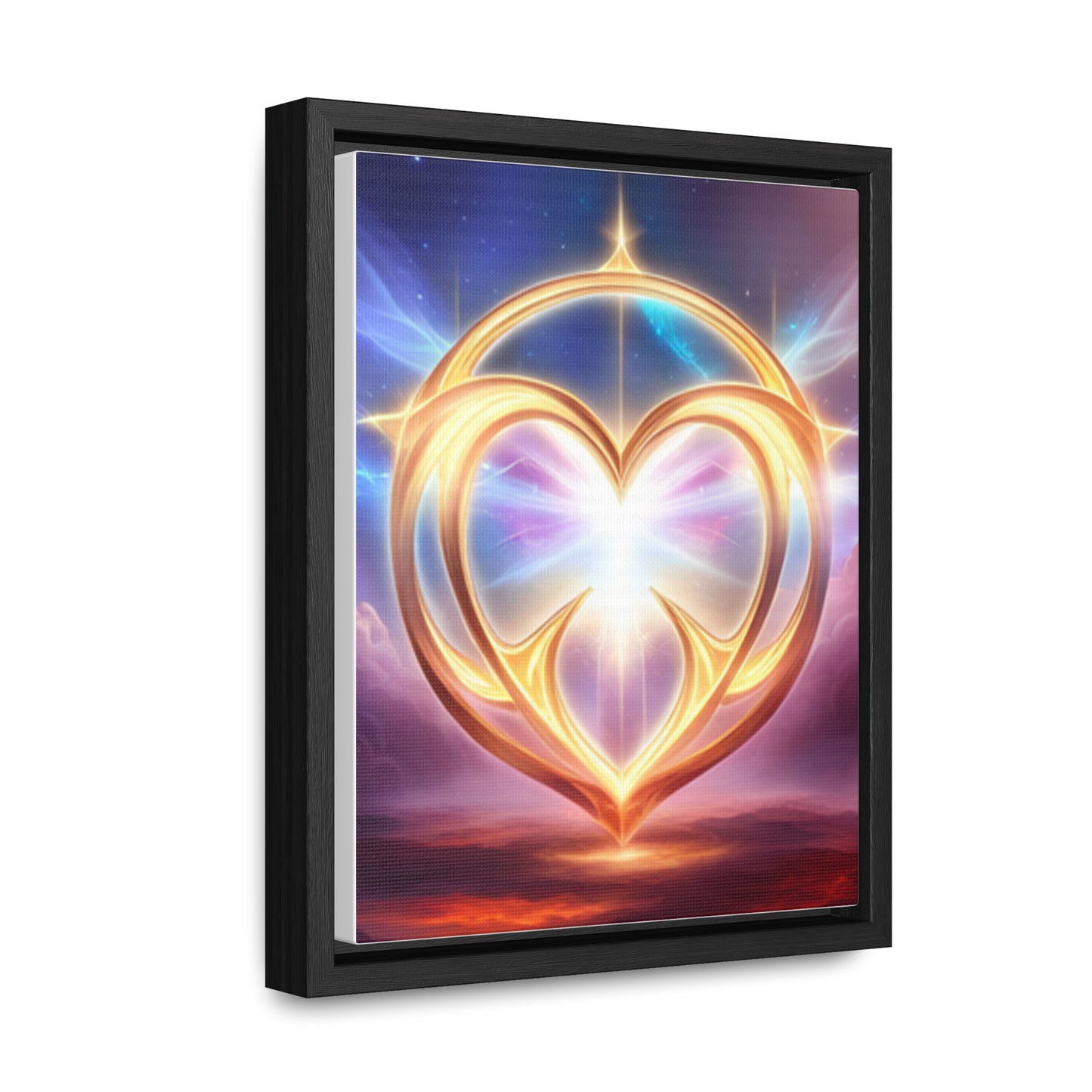 Ying Yang Gallery Canvas Wraps, Vertical Frame