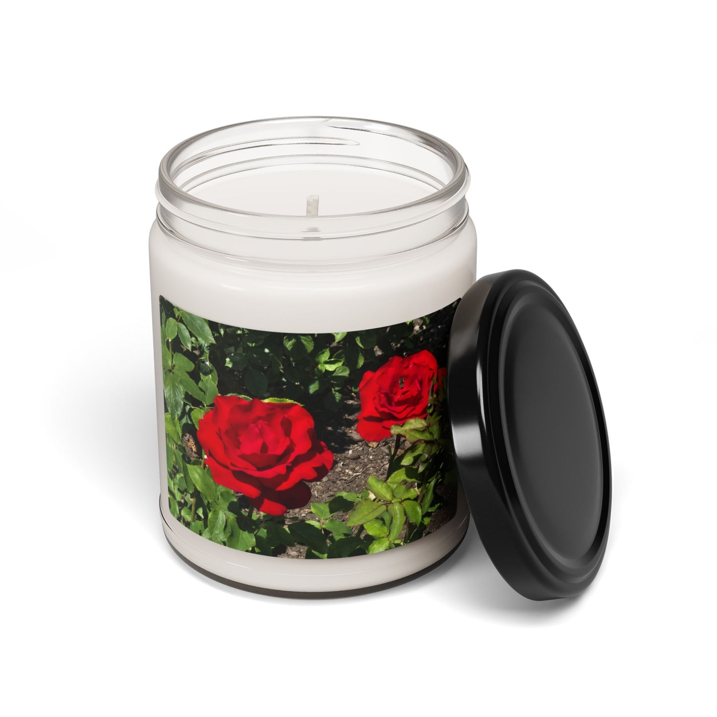 Roses Scented Soy Candle, 9oz