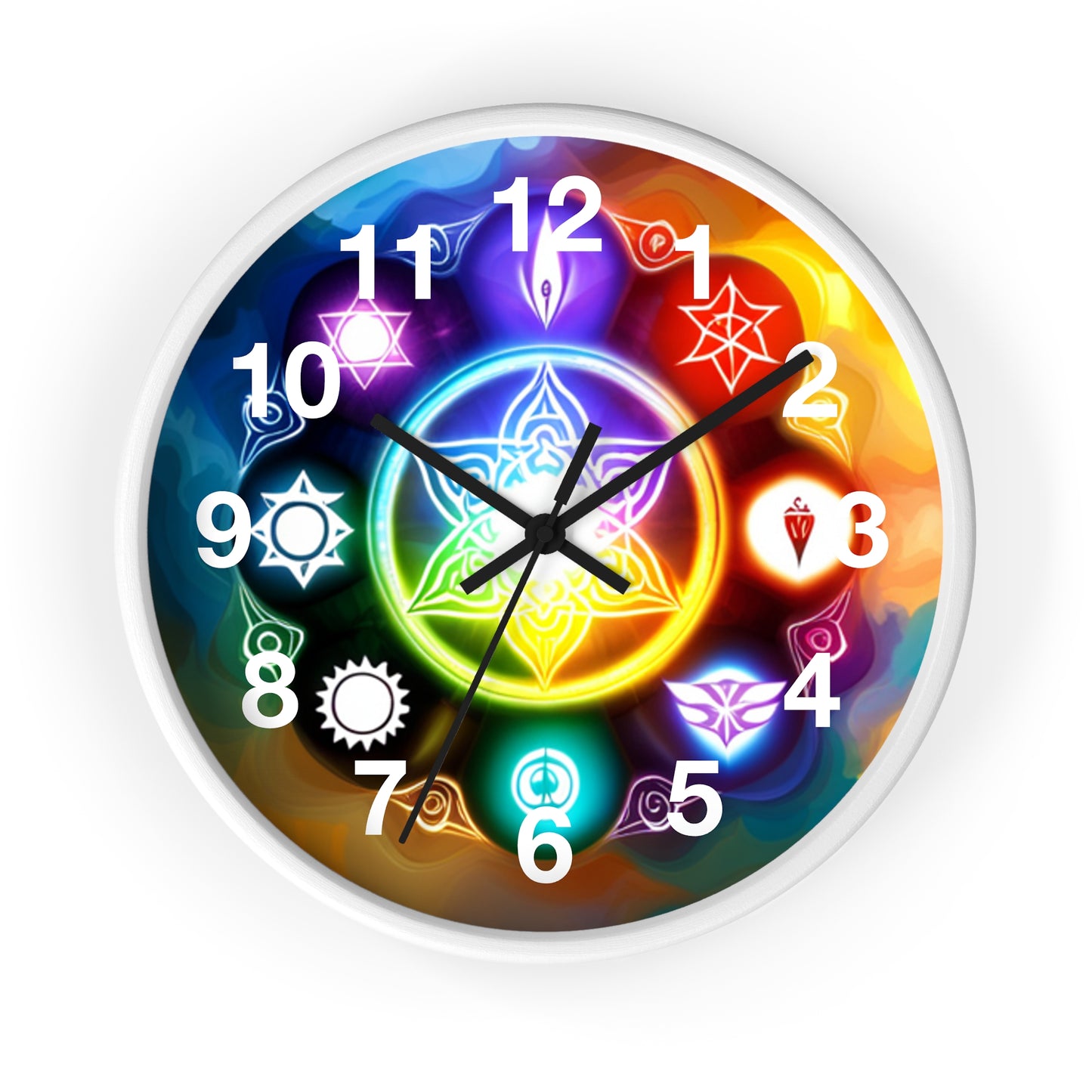 Chakra Wall Clock