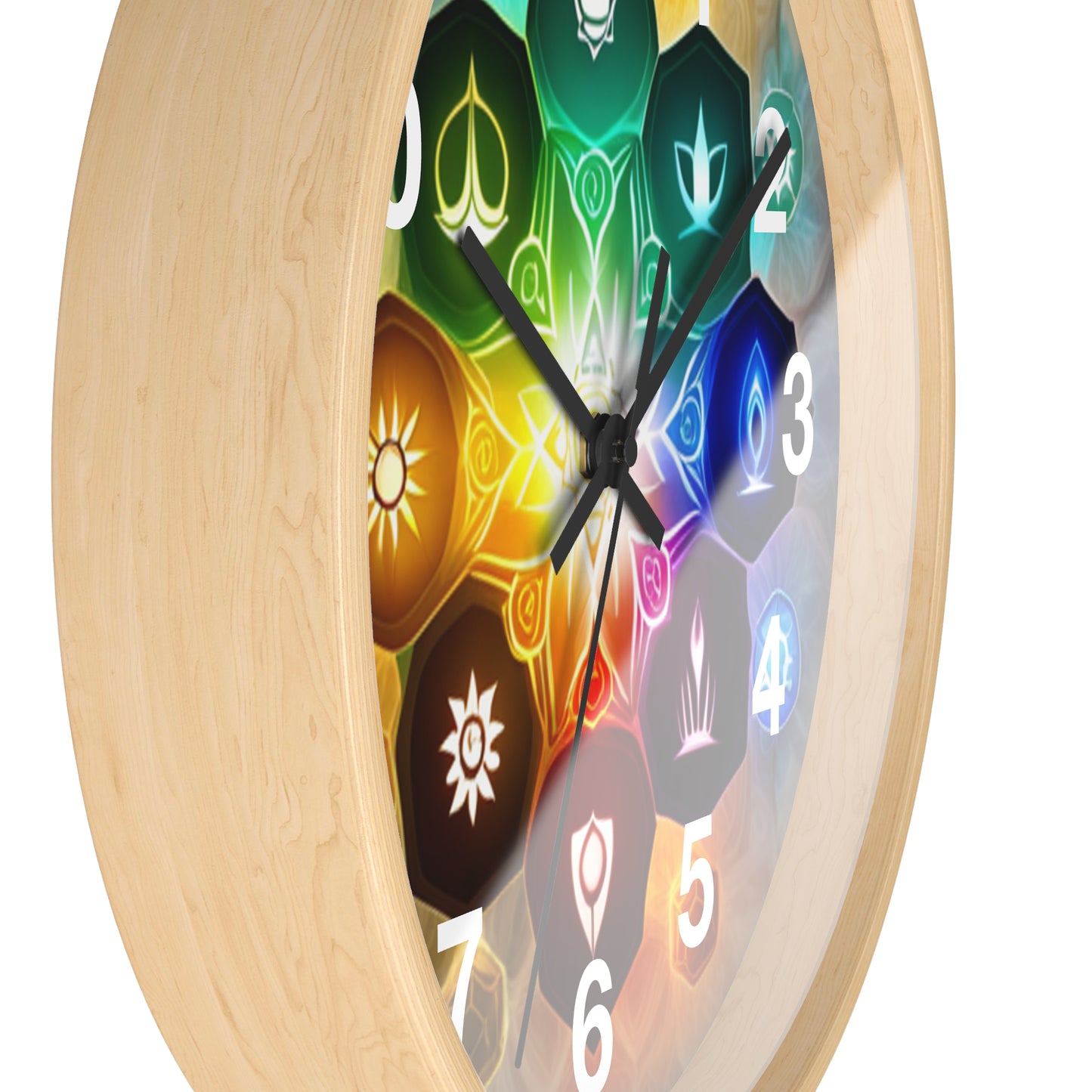 Chakra Wall Clock