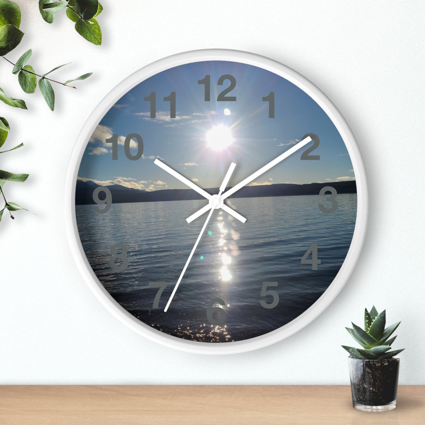 Takla Lake Wall Clock