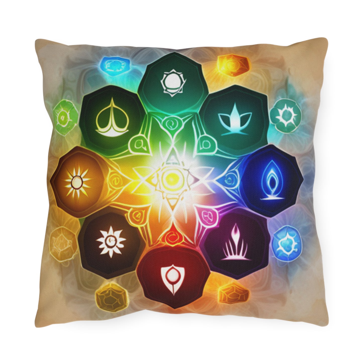 Chakra Outdoor Pillows