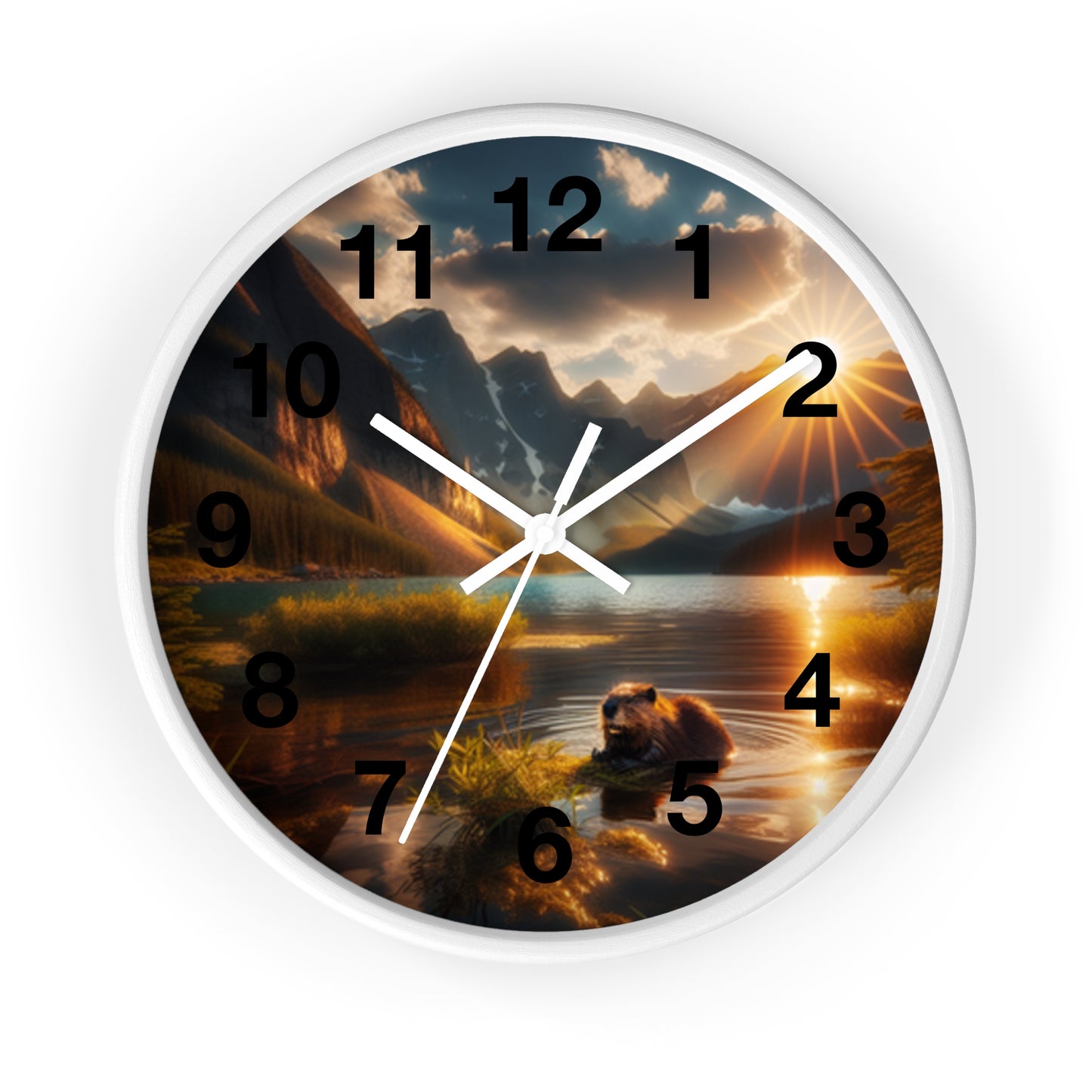 Beaver Wall Clock