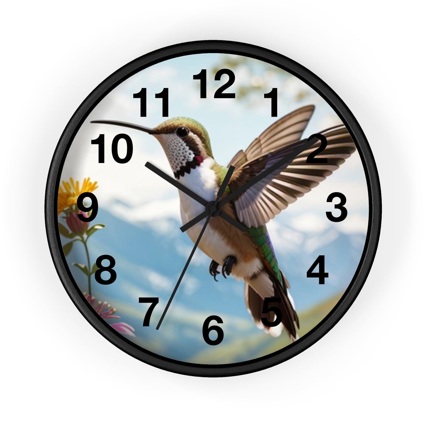 Hummingbird Wall Clock