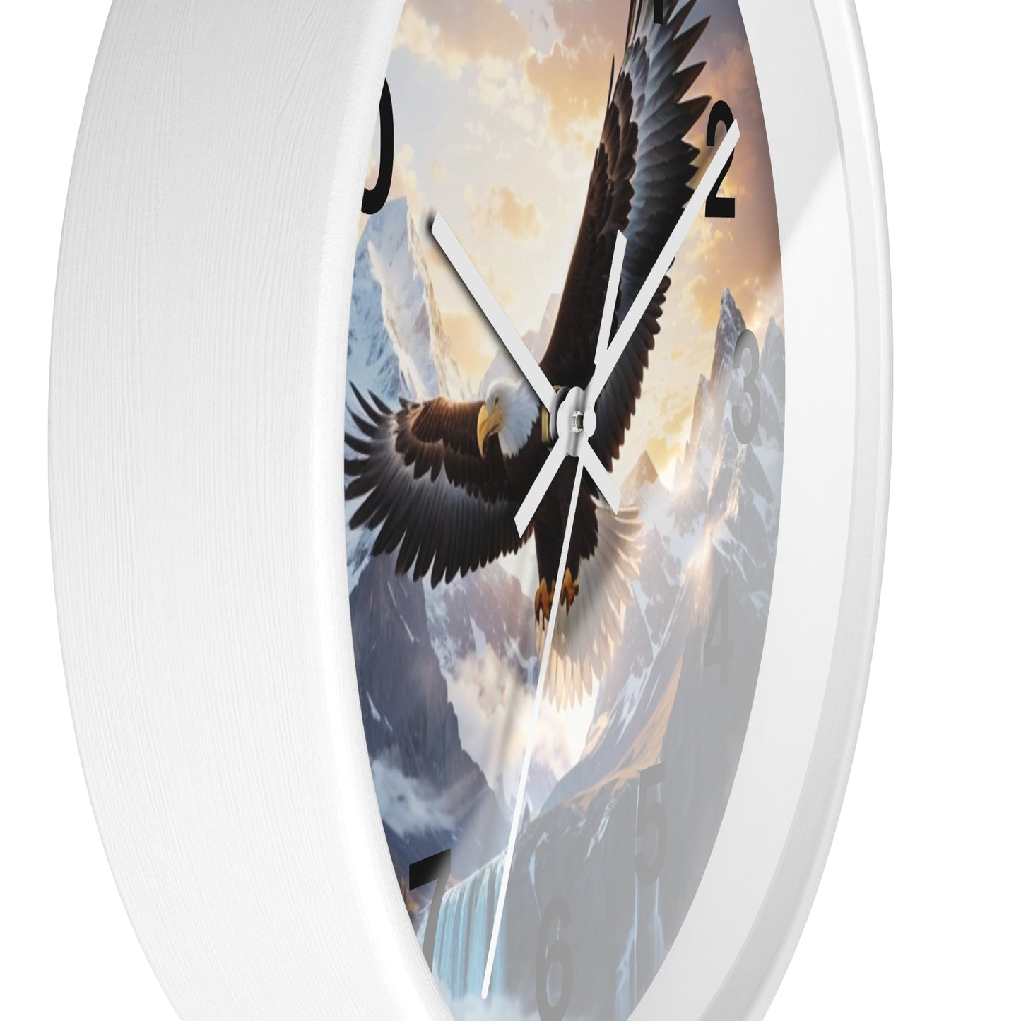 Bald Eagle Wall Clock